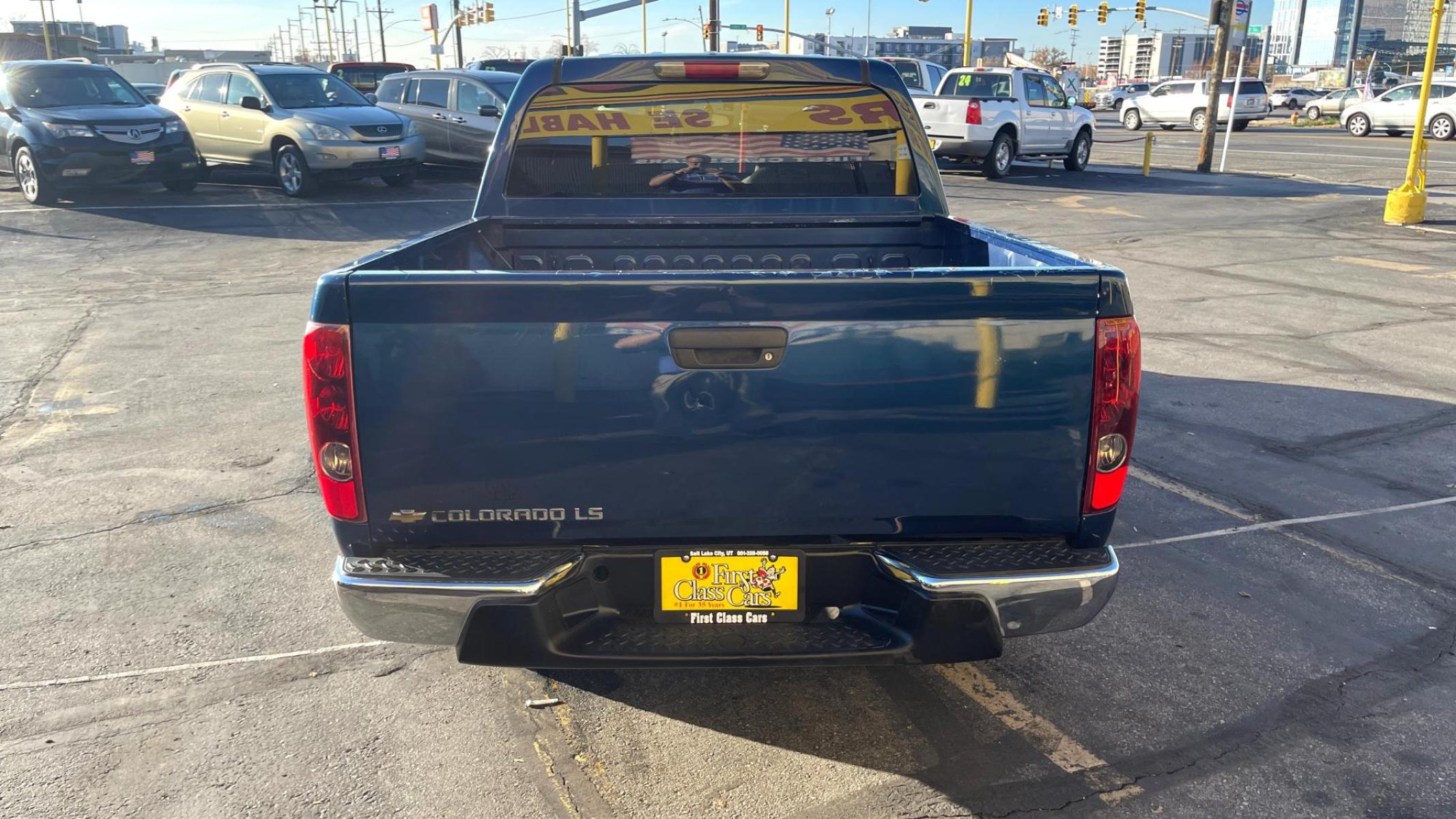 2005 Superior Blue Metallic /Gray Cloth Chevrolet Colorado LS Crew Cab (1GCCS136158) with an 3.5L 5 Cyl. engine, Automatic transmission, located at 801 South State Street, Salt Lake City, UT, 84111, (801) 328-0098, 40.751953, -111.888206 - Experience exceptional rides with our 2005 Chevrolet Colorado! Despite its age, this gem boasts reliable performance, robust power, and smooth handling. Perfectly maintained and affordably priced, it's an excellent choice for first-time owners or budget-conscious buyers. Grab this unbeatable deal wh - Photo #10