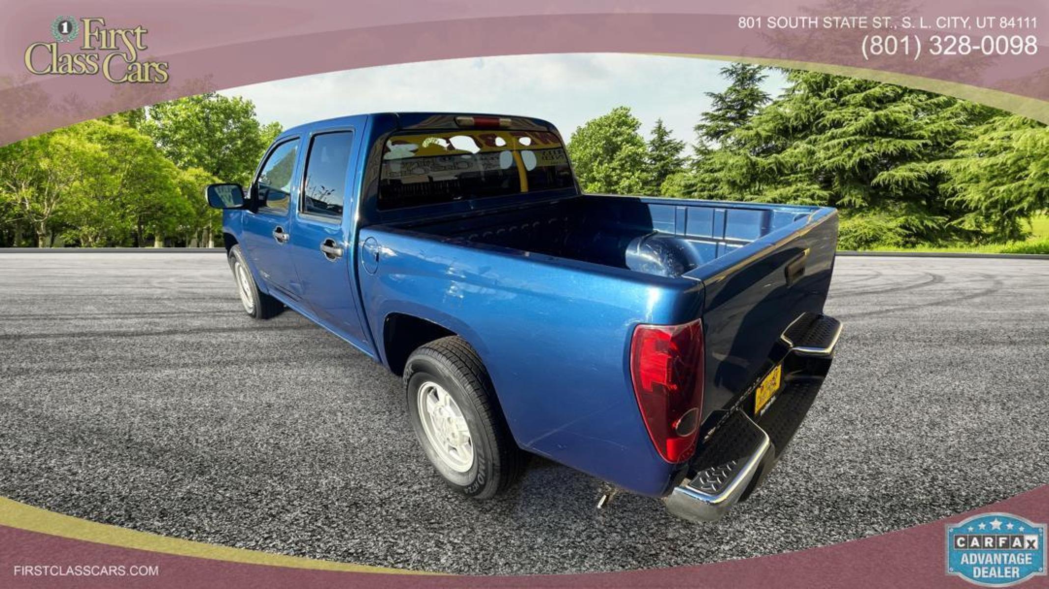 2005 Superior Blue Metallic /Gray Cloth Chevrolet Colorado LS Crew Cab (1GCCS136158) with an 3.5L 5 Cyl. engine, Automatic transmission, located at 801 South State Street, Salt Lake City, UT, 84111, (801) 328-0098, 40.751953, -111.888206 - Experience exceptional rides with our 2005 Chevrolet Colorado! Despite its age, this gem boasts reliable performance, robust power, and smooth handling. Perfectly maintained and affordably priced, it's an excellent choice for first-time owners or budget-conscious buyers. Grab this unbeatable deal wh - Photo #5