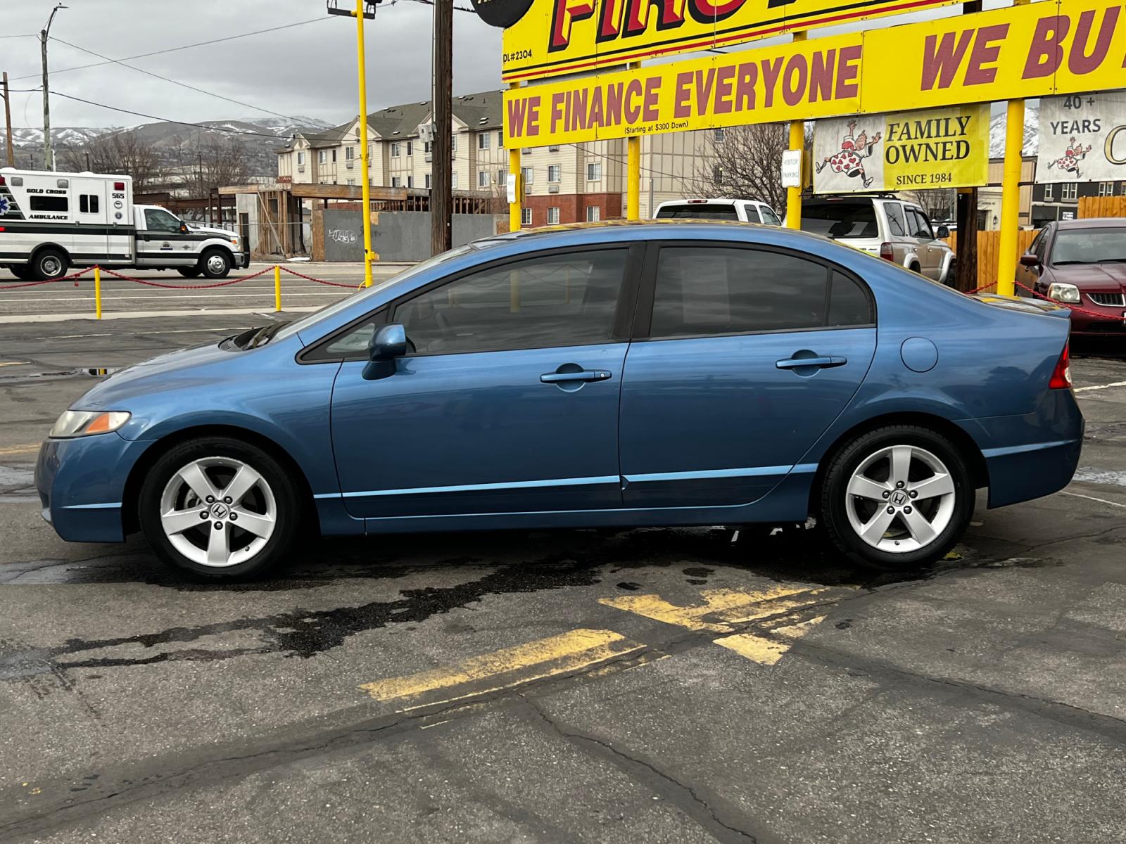 2009 Atomic Blue Metallic /Gray Cloth Honda Civic LX-S (19XFA16699E) with an 1.8L 4 Cyl. engine, Automatic transmission, located at 801 South State Street, Salt Lake City, UT, 84111, (801) 328-0098, 40.751953, -111.888206 - Life is crazy. Now is the time to buy! All of our prices are just dollars above our cost. These prices will change as soon as life isn't so crazy. So please call or come in. We are here to save you a lot of money! Our service department is OPEN DAILY to help with any of your service needs. P - Photo #1