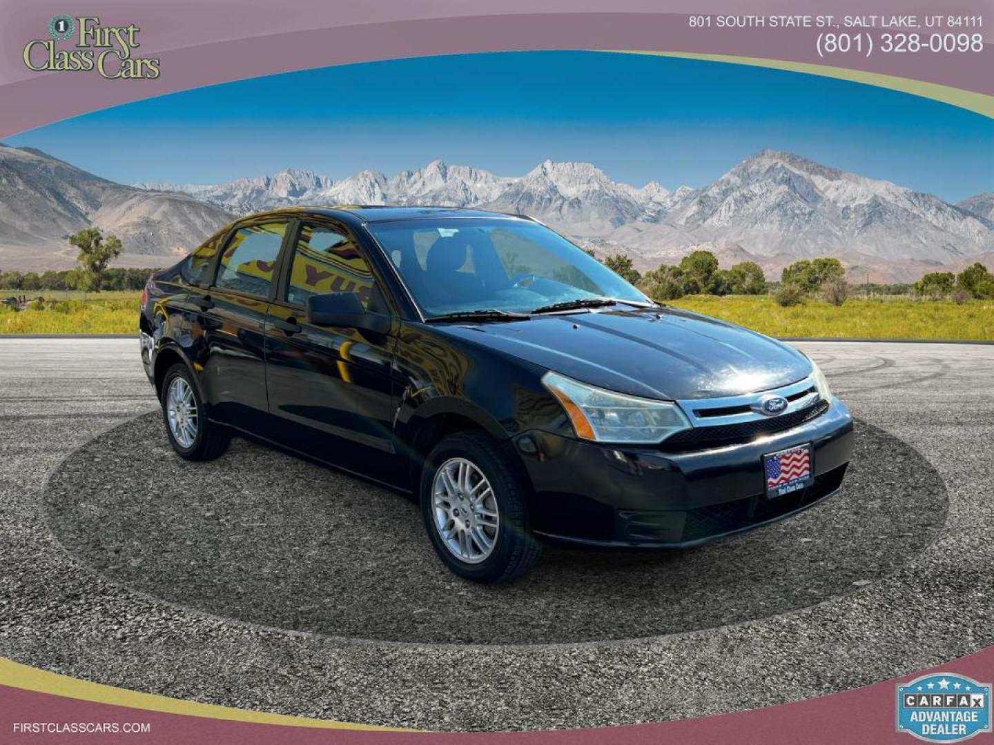 2011 Panther Black Metallic /Gray Cloth Ford Focus SE Sedan (1FAHP3FN8BW) with an 2.0L 4 Cyl. engine, Automatic transmission, located at 801 South State Street, Salt Lake City, UT, 84111, (801) 328-0098, 40.751953, -111.888206 - Life is crazy. Now is the time to buy! All of our prices are just dollars above our cost. These prices will change as soon as life isn't so crazy. So please call or come in. We are here to save you a lot of money! Our service department is OPEN DAILY to help with any of your service needs. Ple - Photo#2