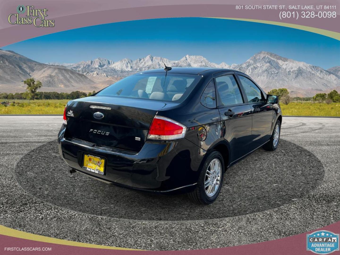 2011 Panther Black Metallic /Gray Cloth Ford Focus SE Sedan (1FAHP3FN8BW) with an 2.0L 4 Cyl. engine, Automatic transmission, located at 801 South State Street, Salt Lake City, UT, 84111, (801) 328-0098, 40.751953, -111.888206 - Life is crazy. Now is the time to buy! All of our prices are just dollars above our cost. These prices will change as soon as life isn't so crazy. So please call or come in. We are here to save you a lot of money! Our service department is OPEN DAILY to help with any of your service needs. Ple - Photo#4