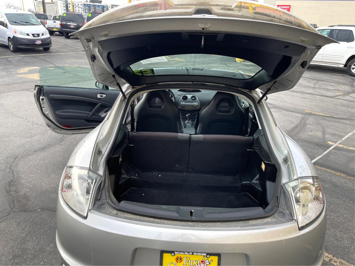 2012 Quick Silver Pearl /Gray Cloth Mitsubishi Eclipse GS Sport (4A31K5DF5CE) with an 2.4L 4 Cyl. engine, Automatic transmission, located at 801 South State Street, Salt Lake City, UT, 84111, (801) 328-0098, 40.751953, -111.888206 - Life is crazy. Now is the time to buy! All of our prices are just dollars above our cost. These prices will change as soon as life isn't so crazy. So please call or come in. We are here to save you a lot of money! Our service department is OPEN DAILY to help with any of your service needs. Please ca - Photo#12