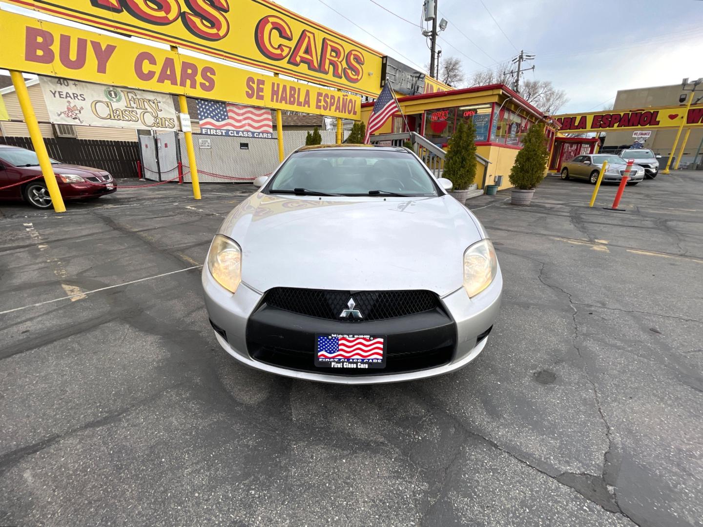 2012 Quick Silver Pearl /Gray Cloth Mitsubishi Eclipse GS Sport (4A31K5DF5CE) with an 2.4L 4 Cyl. engine, Automatic transmission, located at 801 South State Street, Salt Lake City, UT, 84111, (801) 328-0098, 40.751953, -111.888206 - Life is crazy. Now is the time to buy! All of our prices are just dollars above our cost. These prices will change as soon as life isn't so crazy. So please call or come in. We are here to save you a lot of money! Our service department is OPEN DAILY to help with any of your service needs. Please ca - Photo#1