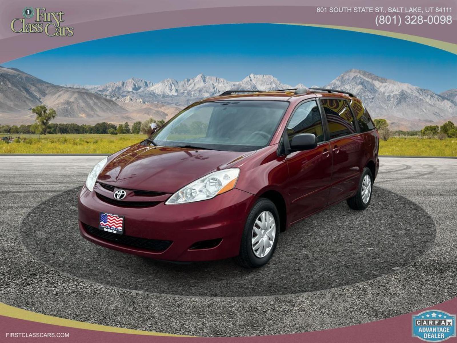 2008 Salsa Red Pearl /Gray Cloth Toyota Sienna CE (5TDZK23C98S) with an 3.5L V6 engine, Automatic transmission, located at 801 South State Street, Salt Lake City, UT, 84111, (801) 328-0098, 40.751953, -111.888206 - Life is crazy. Now is the time to buy! All of our prices are just dollars above our cost. These prices will change as soon as life isn't so crazy. So please call or come in. We are here to save you a lot of money! Our service department is OPEN DAILY to help with any of your service needs. P - Photo #0