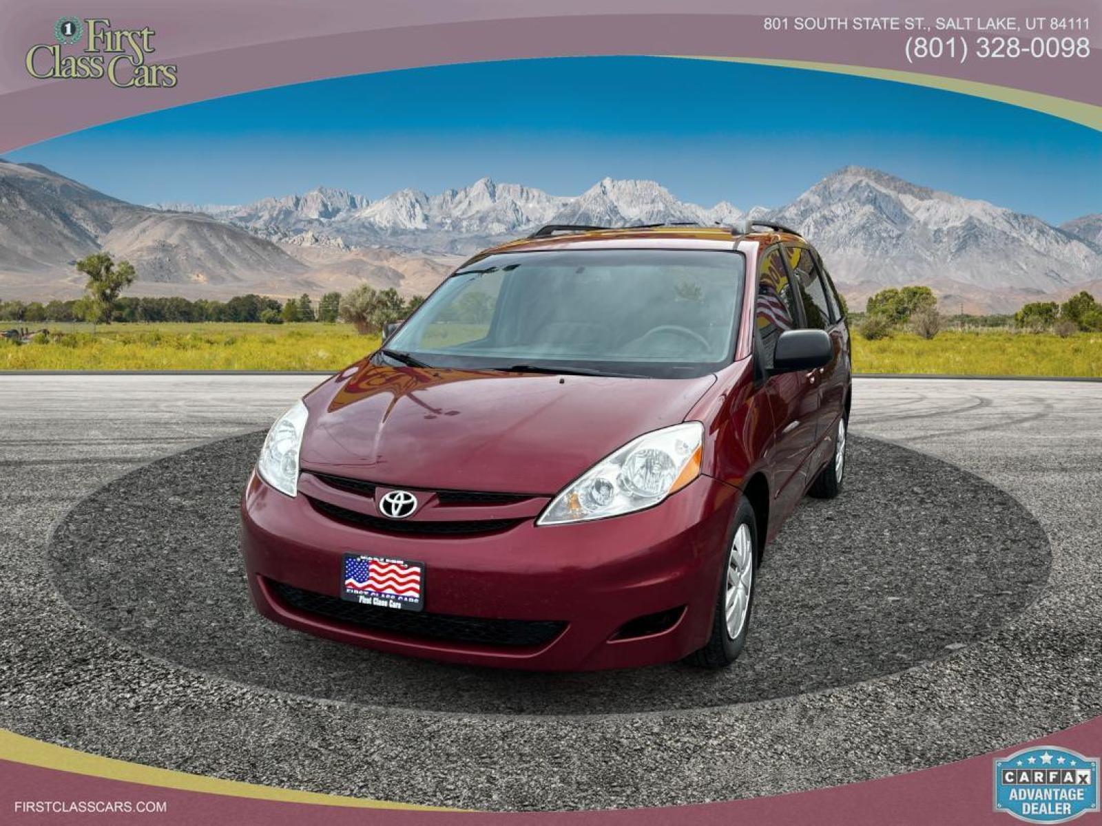 2008 Salsa Red Pearl /Gray Cloth Toyota Sienna CE (5TDZK23C98S) with an 3.5L V6 engine, Automatic transmission, located at 801 South State Street, Salt Lake City, UT, 84111, (801) 328-0098, 40.751953, -111.888206 - Life is crazy. Now is the time to buy! All of our prices are just dollars above our cost. These prices will change as soon as life isn't so crazy. So please call or come in. We are here to save you a lot of money! Our service department is OPEN DAILY to help with any of your service needs. P - Photo #2
