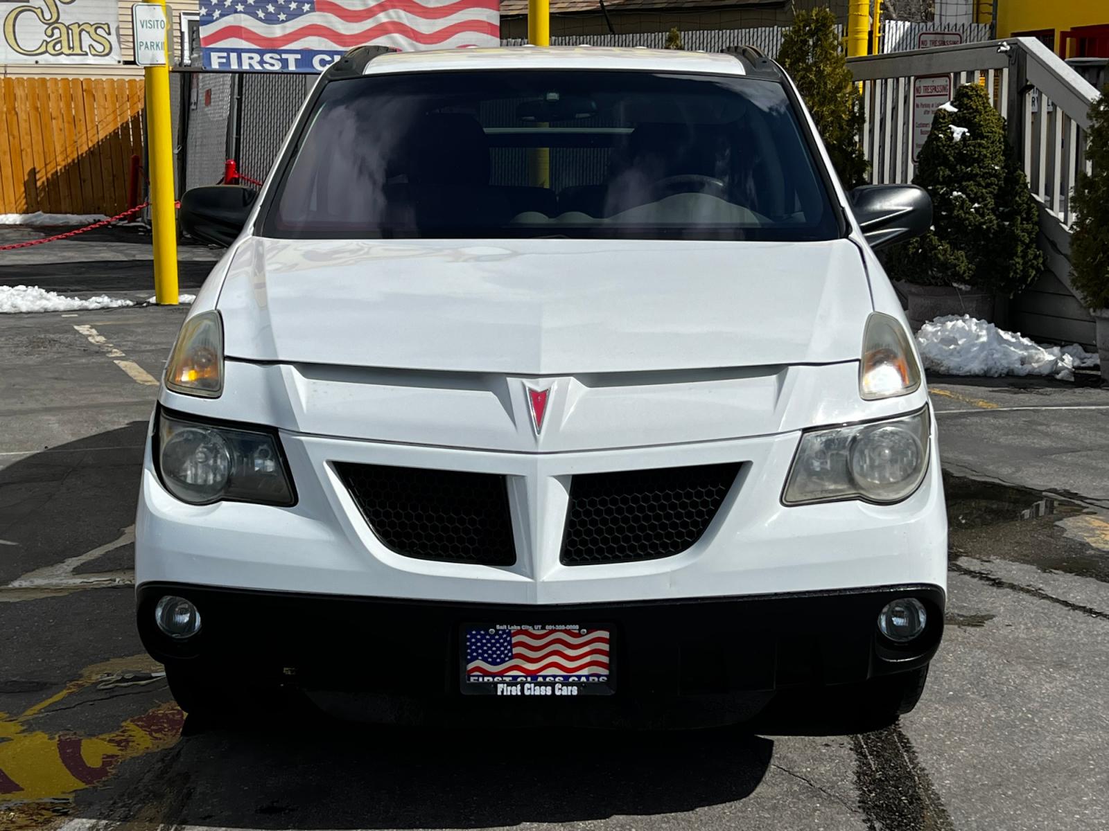 2004 Olympic White /Gray Cloth Pontiac Aztek AWD (3G7DB03E74S) with an 3.4L V6 engine, Automatic transmission, located at 801 South State Street, Salt Lake City, UT, 84111, (801) 328-0098, 40.751953, -111.888206 - Life is crazy. Now is the time to buy! All of our prices are just dollars above our cost. These prices will change as soon as life isn't so crazy. So please call or come in. We are here to save you a lot of money! Our service department is OPEN DAILY to help with any of your service needs. P - Photo #3
