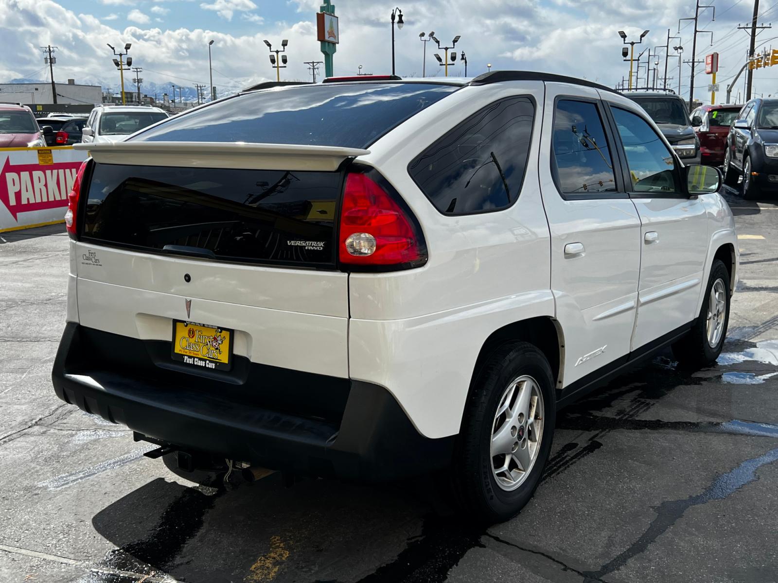 2004 Olympic White /Gray Cloth Pontiac Aztek AWD (3G7DB03E74S) with an 3.4L V6 engine, Automatic transmission, located at 801 South State Street, Salt Lake City, UT, 84111, (801) 328-0098, 40.751953, -111.888206 - Life is crazy. Now is the time to buy! All of our prices are just dollars above our cost. These prices will change as soon as life isn't so crazy. So please call or come in. We are here to save you a lot of money! Our service department is OPEN DAILY to help with any of your service needs. P - Photo #6