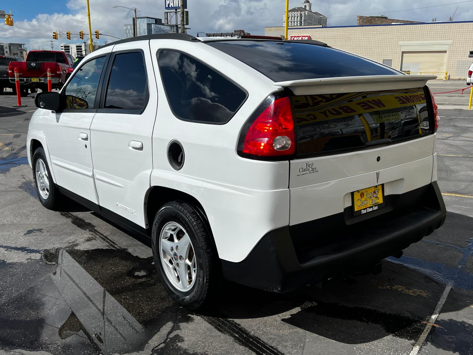 2004 Olympic White /Gray Cloth Pontiac Aztek AWD (3G7DB03E74S) with an 3.4L V6 engine, Automatic transmission, located at 801 South State Street, Salt Lake City, UT, 84111, (801) 328-0098, 40.751953, -111.888206 - Life is crazy. Now is the time to buy! All of our prices are just dollars above our cost. These prices will change as soon as life isn't so crazy. So please call or come in. We are here to save you a lot of money! Our service department is OPEN DAILY to help with any of your service needs. P - Photo #8