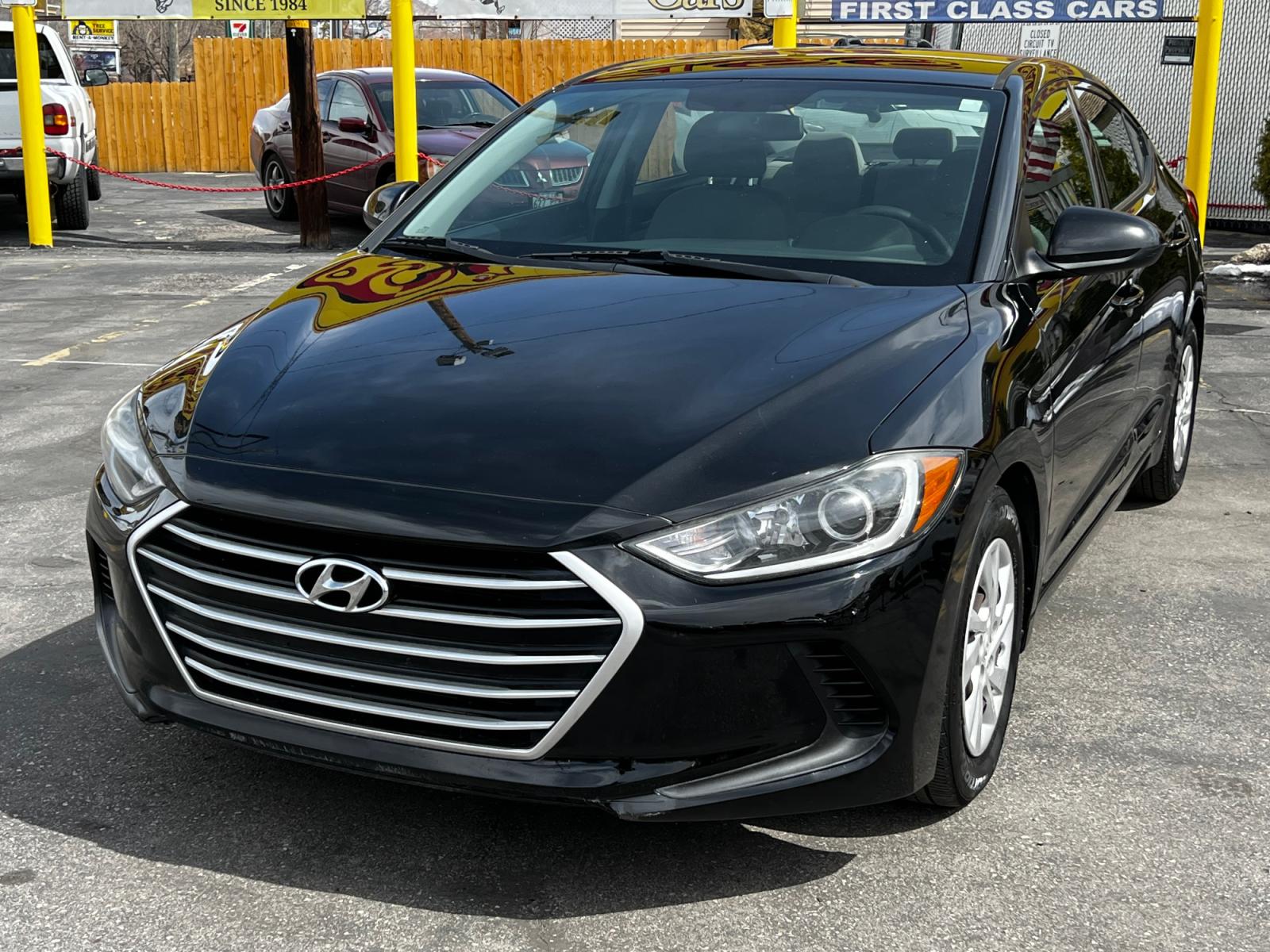 2017 Black Noir Pearl /Gray Cloth Hyundai Elantra SE (5NPD74LF8HH) with an 1.8L 4 Cyl. engine, Automatic transmission, located at 801 South State Street, Salt Lake City, UT, 84111, (801) 328-0098, 40.751953, -111.888206 - Life is crazy. Now is the time to buy! All of our prices are just dollars above our cost. These prices will change as soon as life isn't so crazy. So please call or come in. We are here to save you a lot of money! Our service department is OPEN DAILY to help with any of your service needs. P - Photo #2