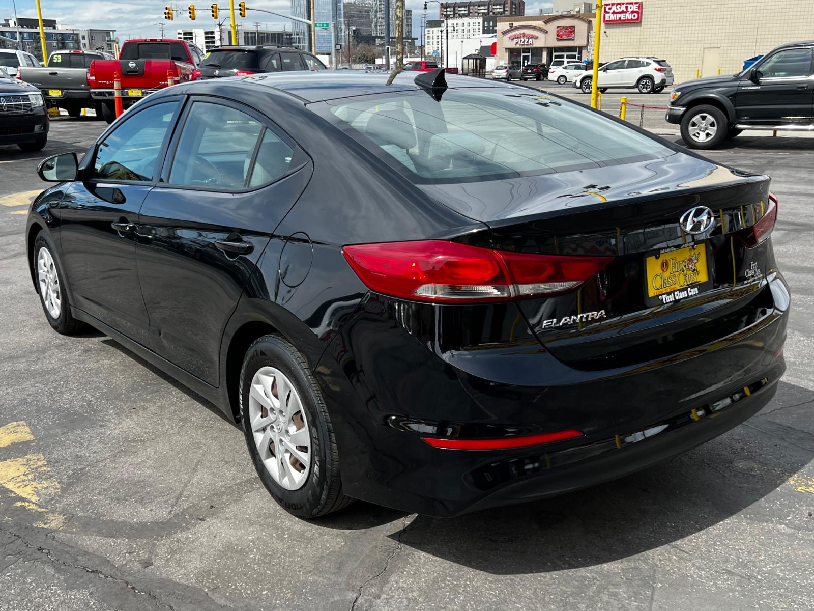 2017 Black Noir Pearl /Gray Cloth Hyundai Elantra SE (5NPD74LF8HH) with an 1.8L 4 Cyl. engine, Automatic transmission, located at 801 South State Street, Salt Lake City, UT, 84111, (801) 328-0098, 40.751953, -111.888206 - Life is crazy. Now is the time to buy! All of our prices are just dollars above our cost. These prices will change as soon as life isn't so crazy. So please call or come in. We are here to save you a lot of money! Our service department is OPEN DAILY to help with any of your service needs. P - Photo #8