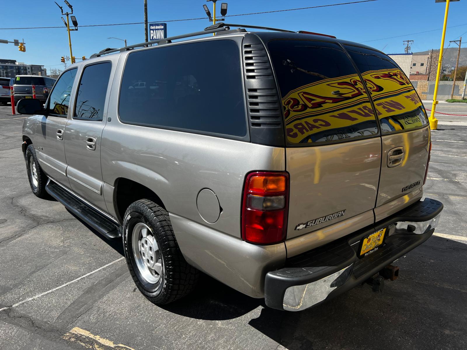 2001 Pewter Metallic /Tan Leather Chevrolet Suburban LT C1500 2WD (3GNEC16T41G) with an 5.3L V8 engine, Automatic transmission, located at 801 South State Street, Salt Lake City, UT, 84111, (801) 328-0098, 40.751953, -111.888206 - Life is crazy. Now is the time to buy! All of our prices are just dollars above our cost. These prices will change as soon as life isn't so crazy. So please call or come in. We are here to save you a lot of money! Our service department is OPEN DAILY to help with any of your service needs. - Photo #8