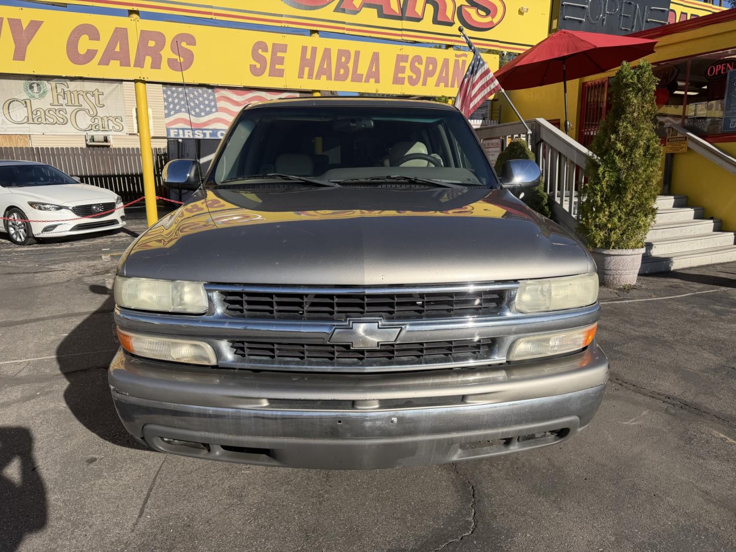 2001 Pewter Metallic /Tan Leather Chevrolet Suburban LT C1500 2WD (3GNEC16T41G) with an 5.3L V8 engine, Automatic transmission, located at 801 South State Street, Salt Lake City, UT, 84111, (801) 328-0098, 40.751953, -111.888206 - Life is crazy. Now is the time to buy! All of our prices are just dollars above our cost. These prices will change as soon as life isn't so crazy. So please call or come in. We are here to save you a lot of money! Our service department is OPEN DAILY to help with any of your service needs. P- Photo#2