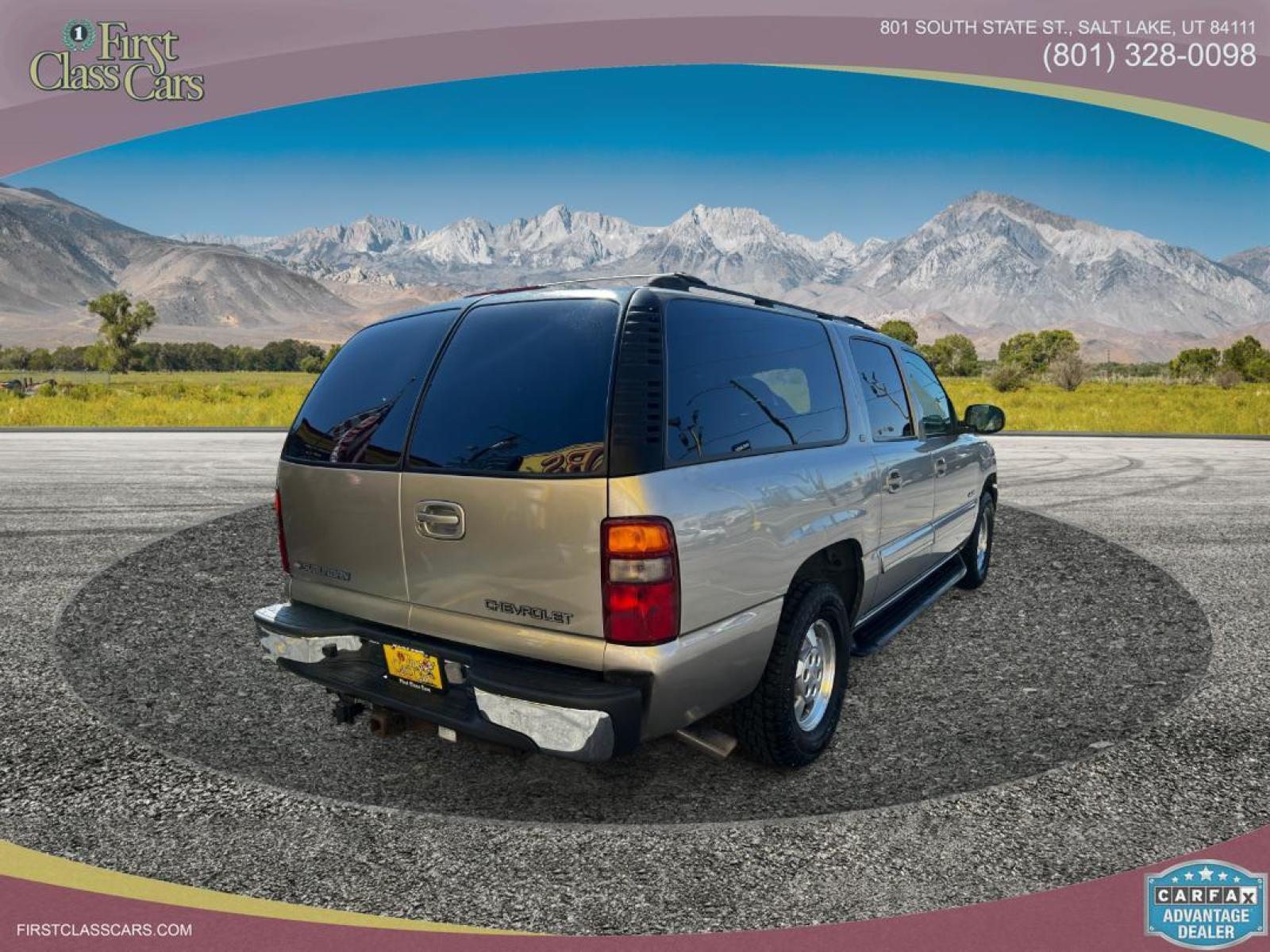 2001 Pewter Metallic /Tan Leather Chevrolet Suburban LT C1500 2WD (3GNEC16T41G) with an 5.3L V8 engine, Automatic transmission, located at 801 South State Street, Salt Lake City, UT, 84111, (801) 328-0098, 40.751953, -111.888206 - Life is crazy. Now is the time to buy! All of our prices are just dollars above our cost. These prices will change as soon as life isn't so crazy. So please call or come in. We are here to save you a lot of money! Our service department is OPEN DAILY to help with any of your service needs. - Photo #6
