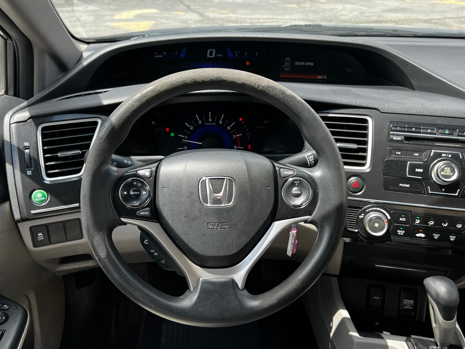 2013 Nimbus Gray Metallic /Gray Cloth Honda Civic CNG (19XFB5F56DE) with an 1.8L 4 Cyl. engine, Automatic transmission, located at 801 South State Street, Salt Lake City, UT, 84111, (801) 328-0098, 40.751953, -111.888206 - Life is crazy. Now is the time to buy! All of our prices are just dollars above our cost. These prices will change as soon as life isn't so crazy. So please call or come in. We are here to save you a lot of money! Our service department is OPEN DAILY to help with any of your service needs. P - Photo #17