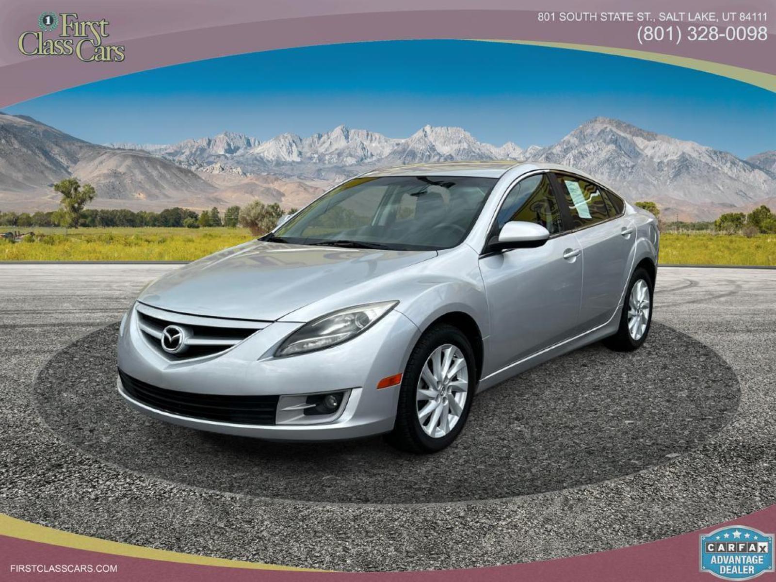 2012 Sunlight Silver Metallic /Gray Cloth Mazda Mazda6 I Touring (1YVHZ8DH9C5) with an 2.5L 4 Cyl. engine, Automatic transmission, located at 801 South State Street, Salt Lake City, UT, 84111, (801) 328-0098, 40.751953, -111.888206 - Life is crazy. Now is the time to buy! All of our prices are just dollars above our cost. These prices will change as soon as life isn't so crazy. So please call or come in. We are here to save you a lot of money! Our service department is OPEN DAILY to help with any of your service needs. P - Photo #0