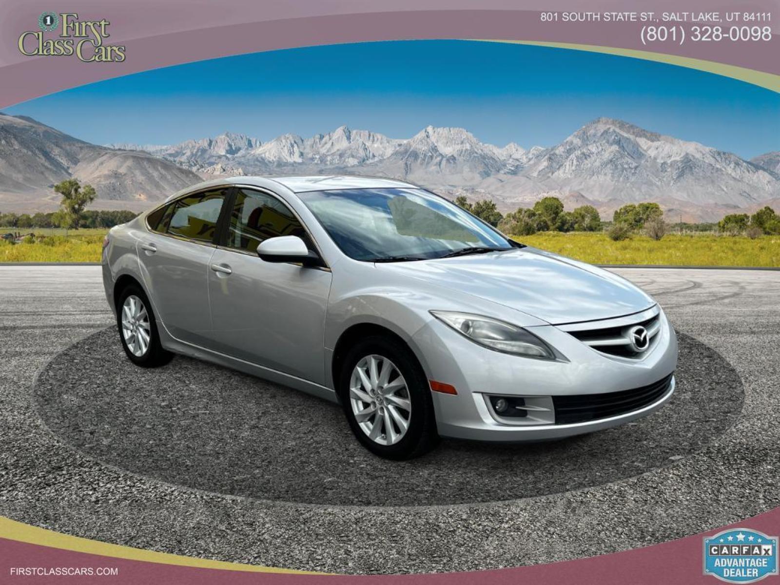 2012 Sunlight Silver Metallic /Gray Cloth Mazda Mazda6 I Touring (1YVHZ8DH9C5) with an 2.5L 4 Cyl. engine, Automatic transmission, located at 801 South State Street, Salt Lake City, UT, 84111, (801) 328-0098, 40.751953, -111.888206 - Life is crazy. Now is the time to buy! All of our prices are just dollars above our cost. These prices will change as soon as life isn't so crazy. So please call or come in. We are here to save you a lot of money! Our service department is OPEN DAILY to help with any of your service needs. P - Photo #4