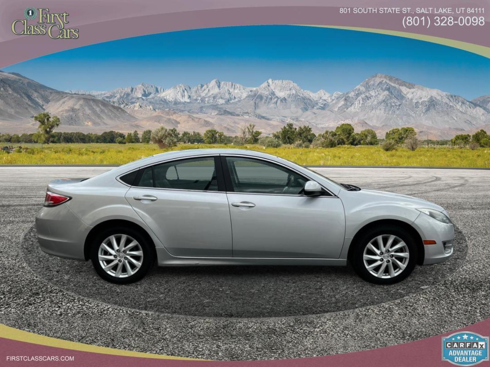 2012 Sunlight Silver Metallic /Gray Cloth Mazda Mazda6 I Touring (1YVHZ8DH9C5) with an 2.5L 4 Cyl. engine, Automatic transmission, located at 801 South State Street, Salt Lake City, UT, 84111, (801) 328-0098, 40.751953, -111.888206 - Life is crazy. Now is the time to buy! All of our prices are just dollars above our cost. These prices will change as soon as life isn't so crazy. So please call or come in. We are here to save you a lot of money! Our service department is OPEN DAILY to help with any of your service needs. P - Photo #5