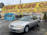 1999 Naples Gold Metallic /Tan Cloth Honda Accord LX sedan (JHMCG564XXC) with an 2.3L 4 Cyl. engine, Automatic transmission, located at 801 South State Street, Salt Lake City, UT, 84111, (801) 328-0098, 40.751953, -111.888206 - Vehicle Features: LX Model, AM/FM Stereo, Air Conditioning, Automatic Transmission, Cassette Player, Cloth Seats, Cruise Control, Power Locks, Power Mirrors, Power Windows, Rear Defroster Our service department is OPEN DAILY to help with any of your service needs. Please call for immediate appointm - Photo#0