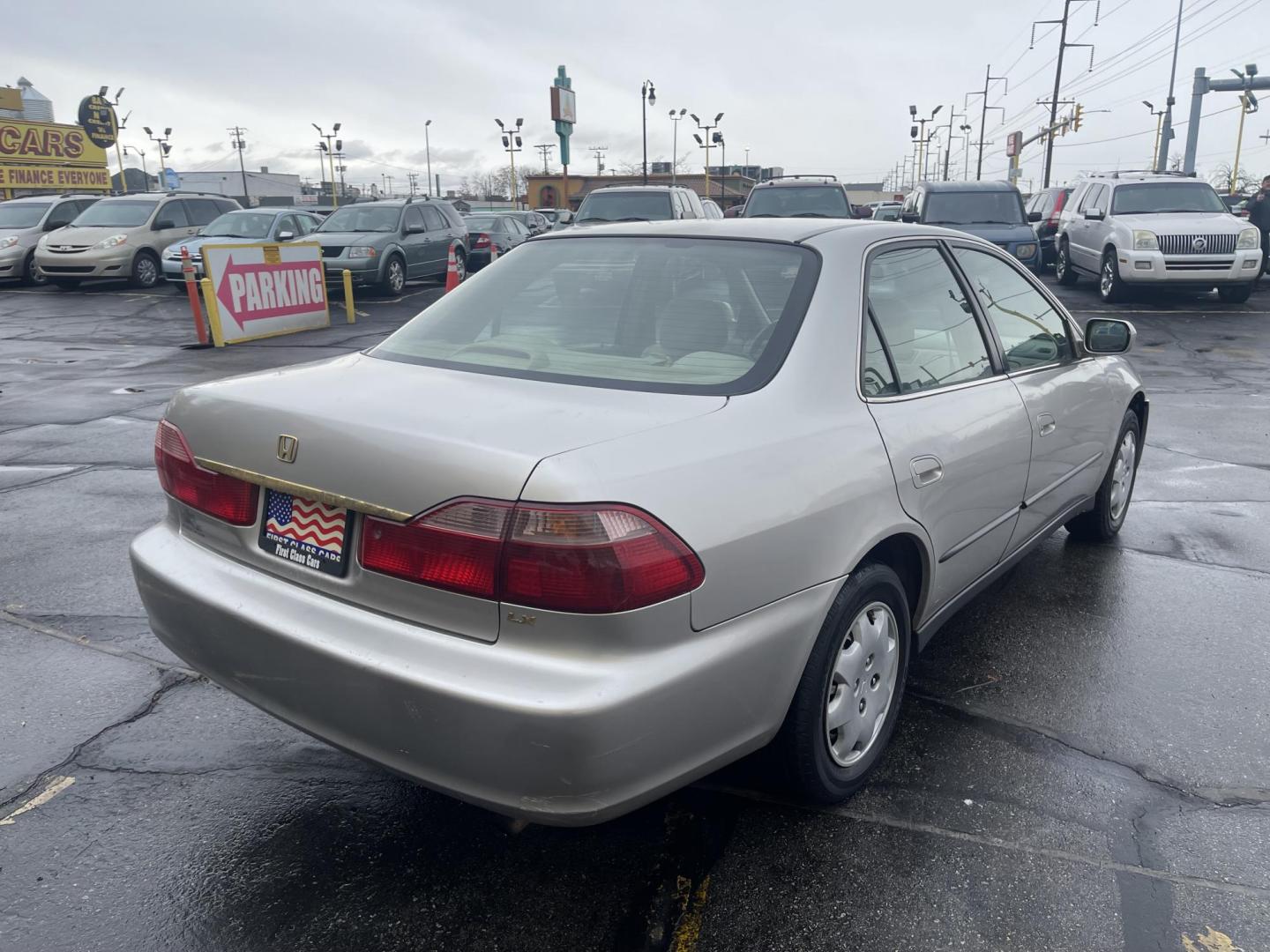 1999 Naples Gold Metallic /Tan Cloth Honda Accord LX sedan (JHMCG564XXC) with an 2.3L 4 Cyl. engine, Automatic transmission, located at 801 South State Street, Salt Lake City, UT, 84111, (801) 328-0098, 40.751953, -111.888206 - Vehicle Features: LX Model, AM/FM Stereo, Air Conditioning, Automatic Transmission, Cassette Player, Cloth Seats, Cruise Control, Power Locks, Power Mirrors, Power Windows, Rear Defroster Our service department is OPEN DAILY to help with any of your service needs. Please call for immediate appointm - Photo#4