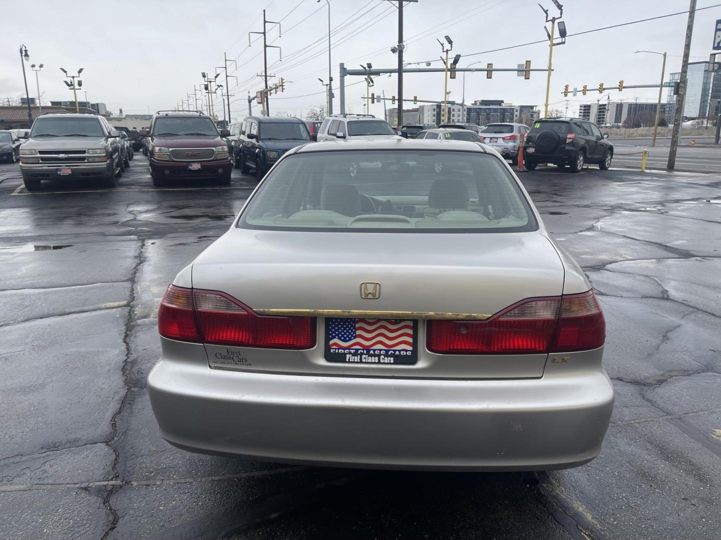 1999 Naples Gold Metallic /Tan Cloth Honda Accord LX sedan (JHMCG564XXC) with an 2.3L 4 Cyl. engine, Automatic transmission, located at 801 South State Street, Salt Lake City, UT, 84111, (801) 328-0098, 40.751953, -111.888206 - Vehicle Features: LX Model, AM/FM Stereo, Air Conditioning, Automatic Transmission, Cassette Player, Cloth Seats, Cruise Control, Power Locks, Power Mirrors, Power Windows, Rear Defroster Our service department is OPEN DAILY to help with any of your service needs. Please call for immediate appointm - Photo#5