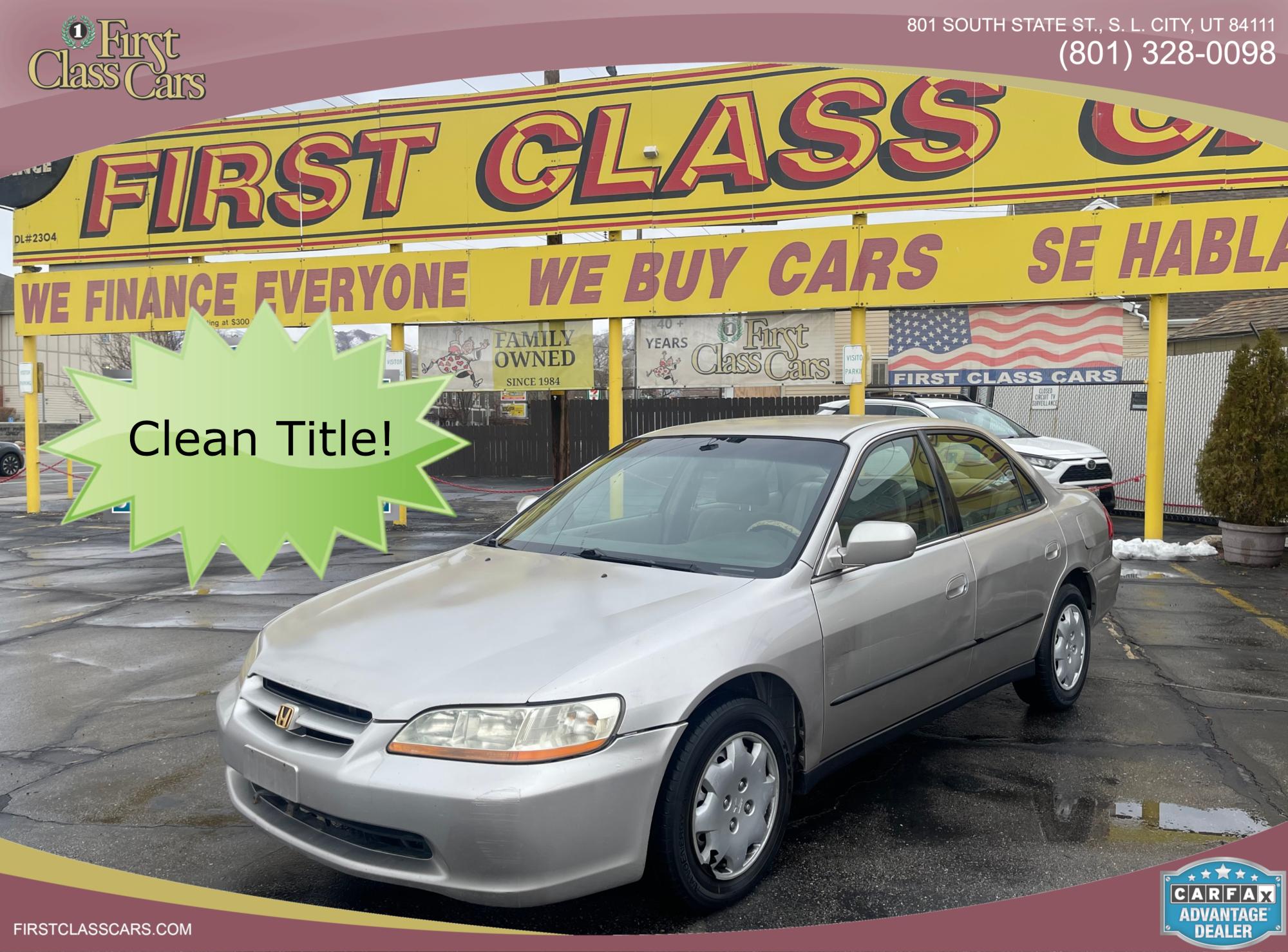photo of 1999 Honda Accord LX #021283