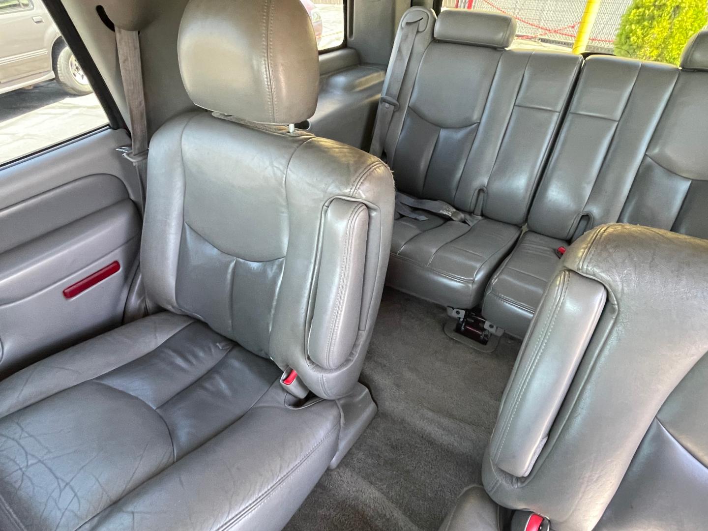 2005 Sport Red Metallic /Gray Leather GMC Yukon Denali Denali (1GKEK63U55J) with an 6.0L V8 engine, Automatic transmission, located at 801 South State Street, Salt Lake City, UT, 84111, (801) 328-0098, 40.751953, -111.888206 - We are here to save you a lot of money! Our service department is OPEN DAILY to help with any of your service needs. Please call for immediate appointment! Clean Title!! Extra clean!! Immaculate condition!! Free Carfax!! Must see!! Warranty available!! Free Carfax!!! Vehicle Features:Dena - Photo#14