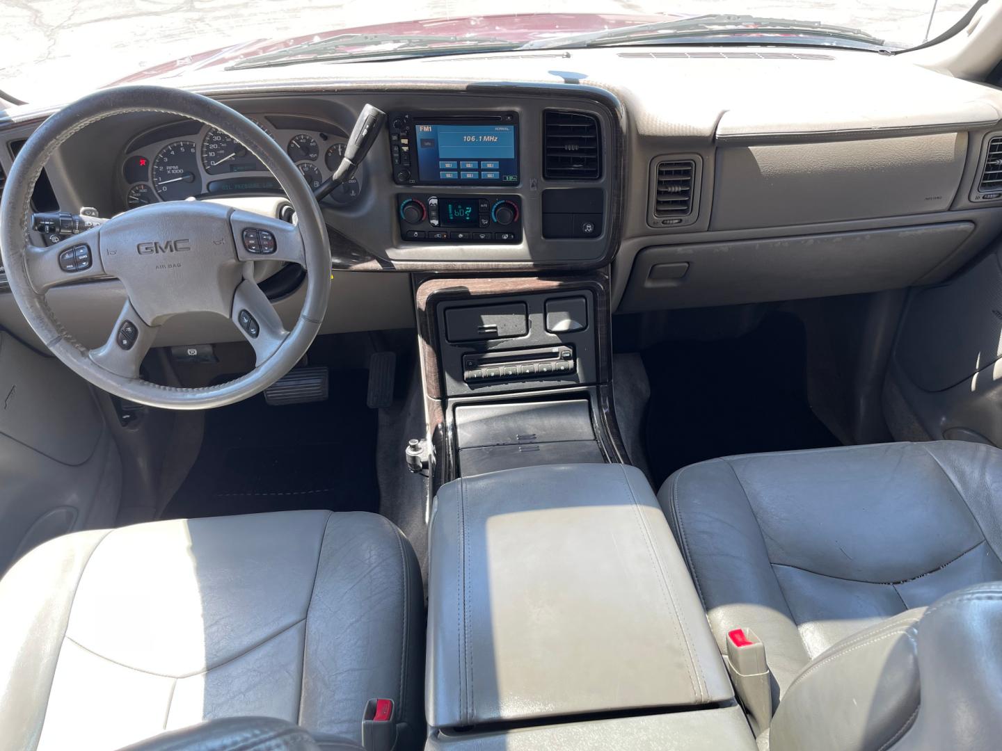 2005 Sport Red Metallic /Gray Leather GMC Yukon Denali Denali (1GKEK63U55J) with an 6.0L V8 engine, Automatic transmission, located at 801 South State Street, Salt Lake City, UT, 84111, (801) 328-0098, 40.751953, -111.888206 - We are here to save you a lot of money! Our service department is OPEN DAILY to help with any of your service needs. Please call for immediate appointment! Clean Title!! Extra clean!! Immaculate condition!! Free Carfax!! Must see!! Warranty available!! Free Carfax!!! Vehicle Features:Dena - Photo#10