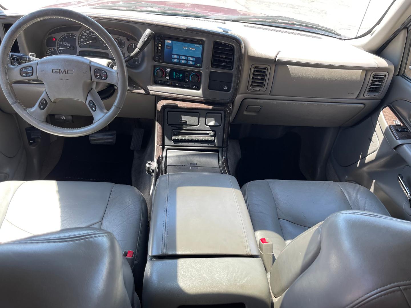 2005 Sport Red Metallic /Gray Leather GMC Yukon Denali Denali (1GKEK63U55J) with an 6.0L V8 engine, Automatic transmission, located at 801 South State Street, Salt Lake City, UT, 84111, (801) 328-0098, 40.751953, -111.888206 - We are here to save you a lot of money! Our service department is OPEN DAILY to help with any of your service needs. Please call for immediate appointment! Clean Title!! Extra clean!! Immaculate condition!! Free Carfax!! Must see!! Warranty available!! Free Carfax!!! Vehicle Features:Dena - Photo#9