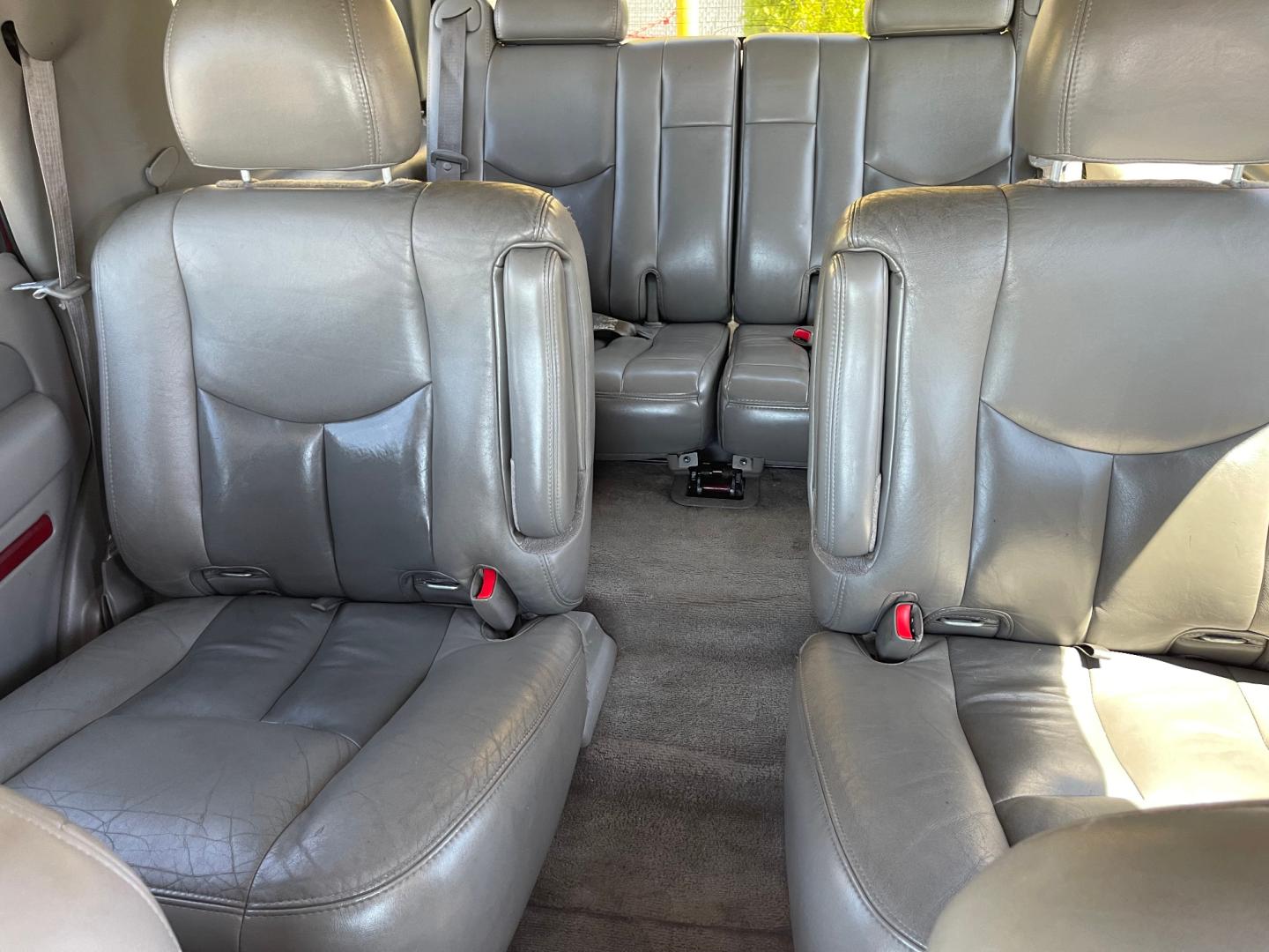 2005 Sport Red Metallic /Gray Leather GMC Yukon Denali Denali (1GKEK63U55J) with an 6.0L V8 engine, Automatic transmission, located at 801 South State Street, Salt Lake City, UT, 84111, (801) 328-0098, 40.751953, -111.888206 - We are here to save you a lot of money! Our service department is OPEN DAILY to help with any of your service needs. Please call for immediate appointment! Clean Title!! Extra clean!! Immaculate condition!! Free Carfax!! Must see!! Warranty available!! Free Carfax!!! Vehicle Features:Dena - Photo#11