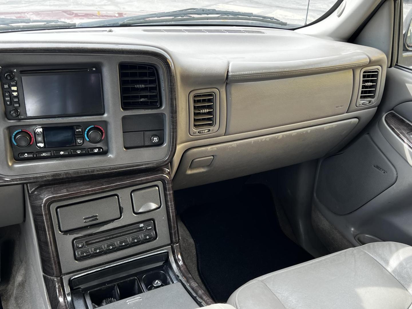 2005 Sport Red Metallic /Gray Leather GMC Yukon Denali Denali (1GKEK63U55J) with an 6.0L V8 engine, Automatic transmission, located at 801 South State Street, Salt Lake City, UT, 84111, (801) 328-0098, 40.751953, -111.888206 - We are here to save you a lot of money! Our service department is OPEN DAILY to help with any of your service needs. Please call for immediate appointment! Clean Title!! Extra clean!! Immaculate condition!! Free Carfax!! Must see!! Warranty available!! Free Carfax!!! Vehicle Features:Dena - Photo#13