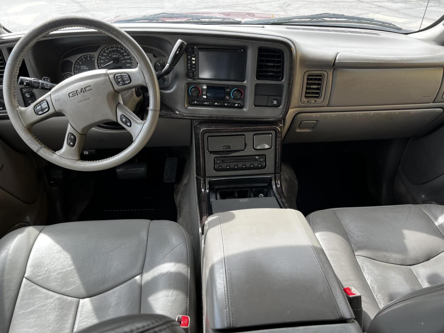 2005 Sport Red Metallic /Gray Leather GMC Yukon Denali Denali (1GKEK63U55J) with an 6.0L V8 engine, Automatic transmission, located at 801 South State Street, Salt Lake City, UT, 84111, (801) 328-0098, 40.751953, -111.888206 - We are here to save you a lot of money! Our service department is OPEN DAILY to help with any of your service needs. Please call for immediate appointment! Clean Title!! Extra clean!! Immaculate condition!! Free Carfax!! Must see!! Warranty available!! Free Carfax!!! Vehicle Features:Dena - Photo#14
