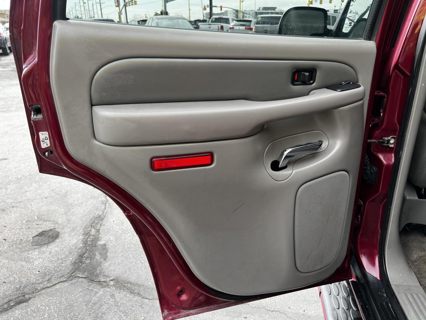 2005 Sport Red Metallic /Gray Leather GMC Yukon Denali Denali (1GKEK63U55J) with an 6.0L V8 engine, Automatic transmission, located at 801 South State Street, Salt Lake City, UT, 84111, (801) 328-0098, 40.751953, -111.888206 - We are here to save you a lot of money! Our service department is OPEN DAILY to help with any of your service needs. Please call for immediate appointment! Clean Title!! Extra clean!! Immaculate condition!! Free Carfax!! Must see!! Warranty available!! Free Carfax!!! Vehicle Features:Dena - Photo#19