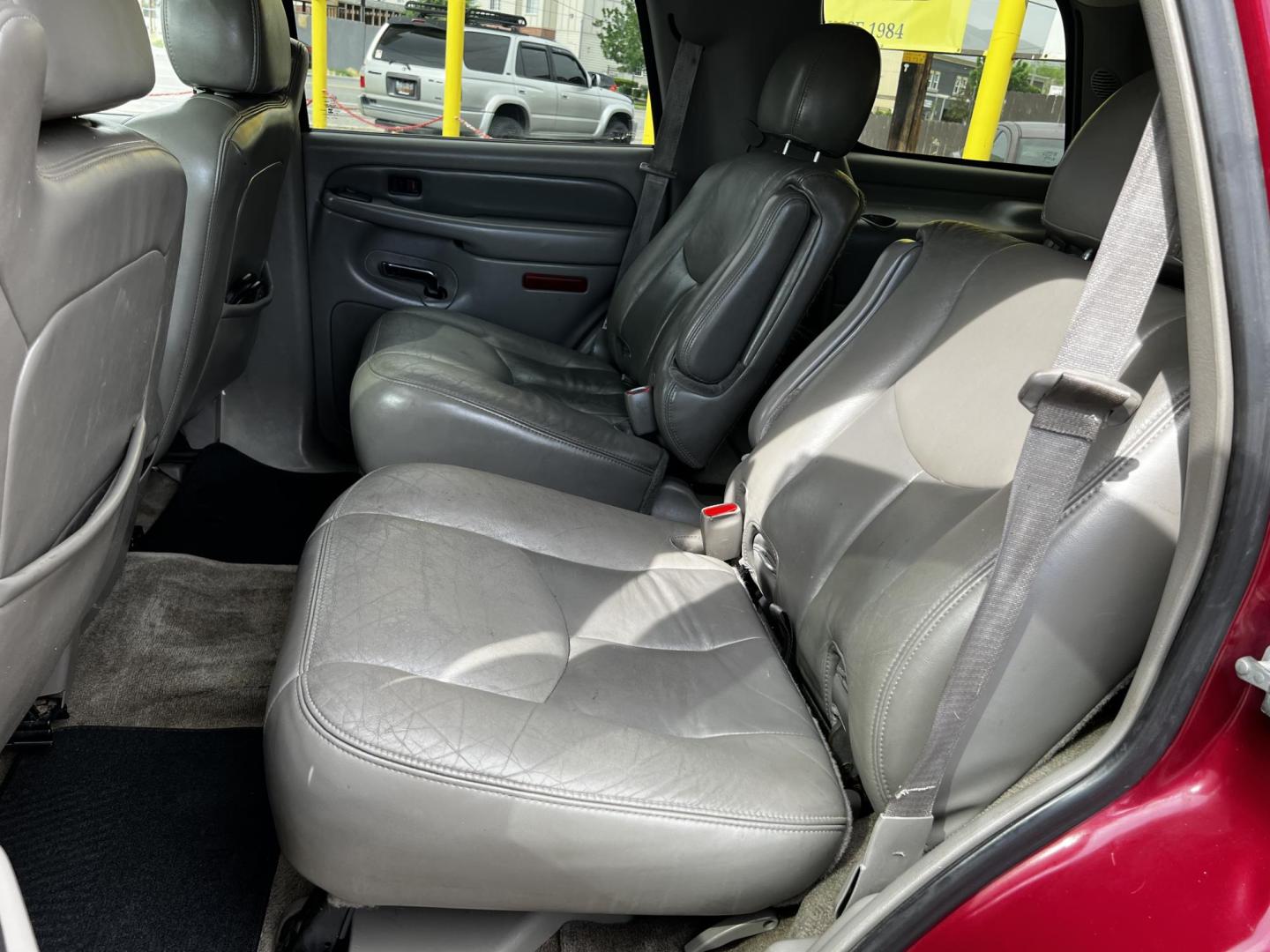 2005 Sport Red Metallic /Gray Leather GMC Yukon Denali Denali (1GKEK63U55J) with an 6.0L V8 engine, Automatic transmission, located at 801 South State Street, Salt Lake City, UT, 84111, (801) 328-0098, 40.751953, -111.888206 - We are here to save you a lot of money! Our service department is OPEN DAILY to help with any of your service needs. Please call for immediate appointment! Clean Title!! Extra clean!! Immaculate condition!! Free Carfax!! Must see!! Warranty available!! Free Carfax!!! Vehicle Features:Dena - Photo#20