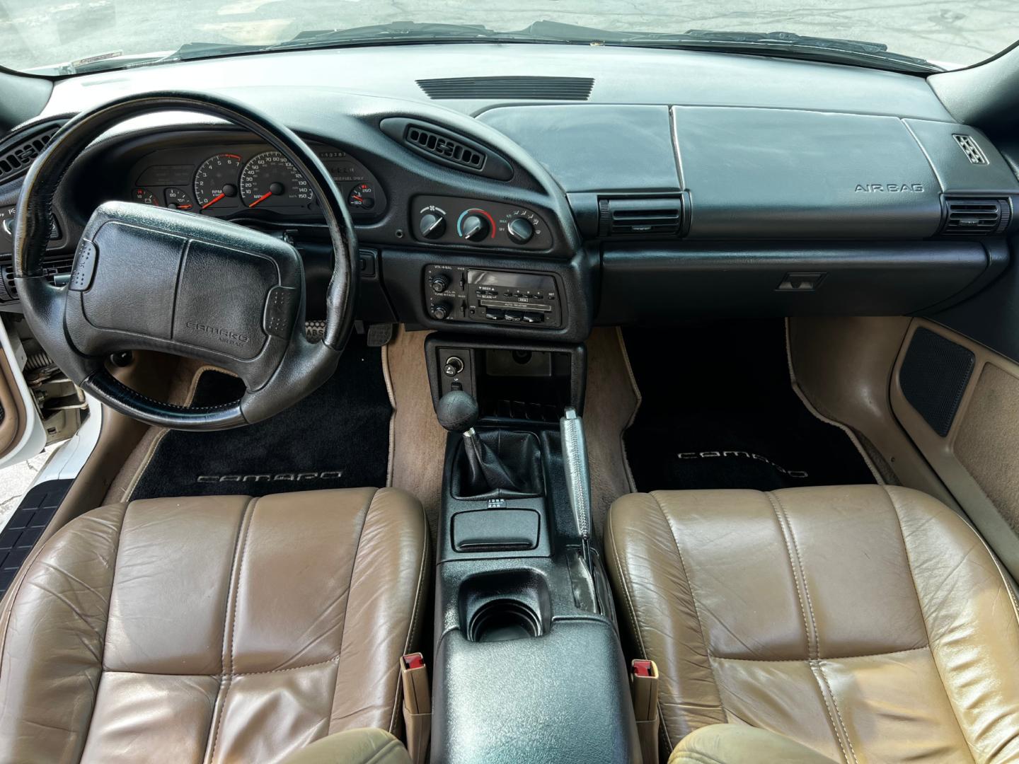 1995 Artic White /Tan Leather Chevrolet Camaro Z28 Convertible (2G1FP32PXS2) with an 5.7L V8 engine, Manual transmission, located at 801 South State Street, Salt Lake City, UT, 84111, (801) 328-0098, 40.751953, -111.888206 - Extremely hard car to find! This is a rare find for any Camaro collector! This is now considered a classic! This will forever be a unique hard to find vehicle as they will no longer build or make anything like this very soon it will be a collectors item for years to come! Car is in excellent shape! - Photo#24