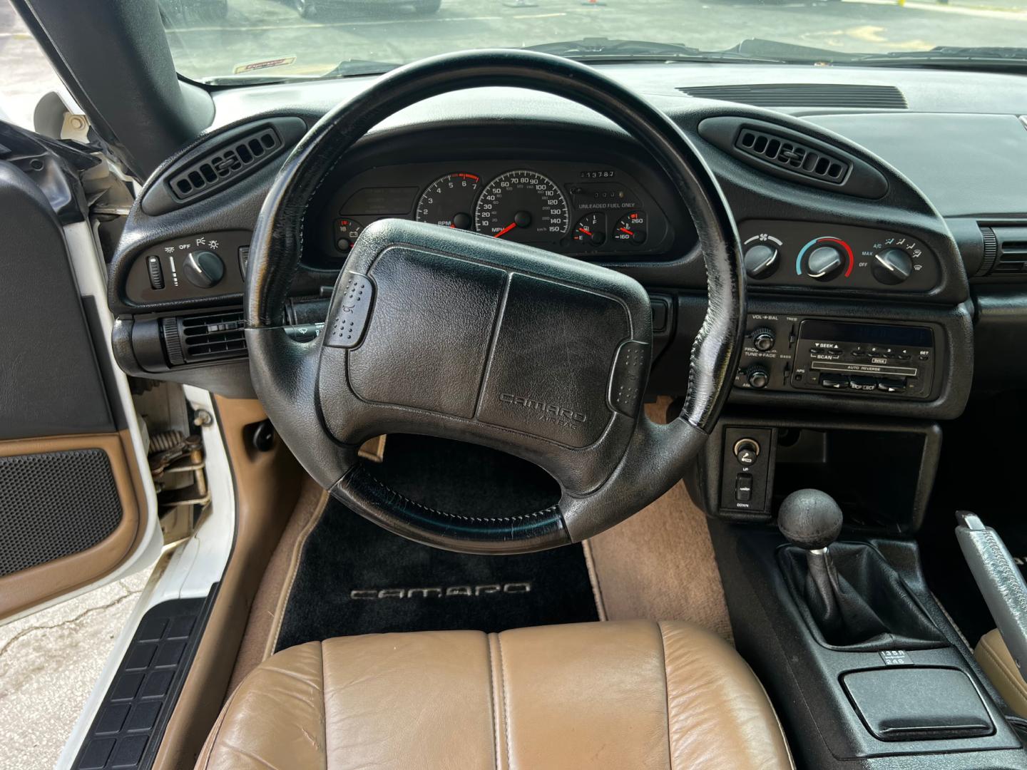 1995 Artic White /Tan Leather Chevrolet Camaro Z28 Convertible (2G1FP32PXS2) with an 5.7L V8 engine, Manual transmission, located at 801 South State Street, Salt Lake City, UT, 84111, (801) 328-0098, 40.751953, -111.888206 - Extremely hard car to find! This is a rare find for any Camaro collector! This is now considered a classic! This will forever be a unique hard to find vehicle as they will no longer build or make anything like this very soon it will be a collectors item for years to come! Car is in excellent shape! - Photo#20