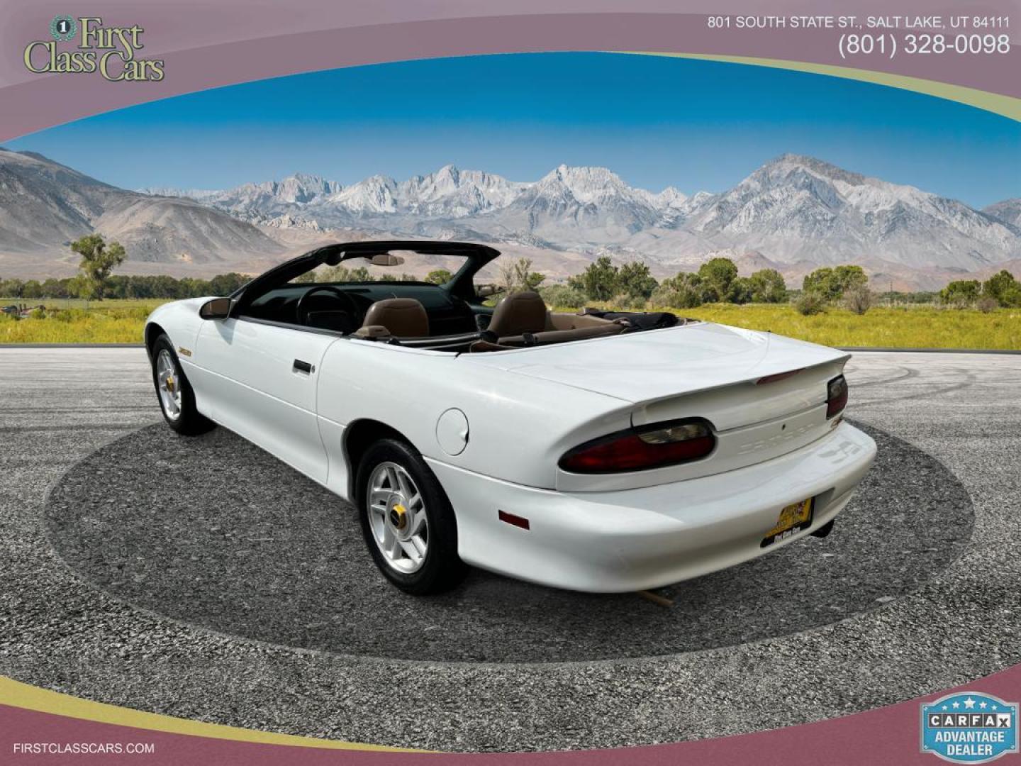 1995 Artic White /Tan Leather Chevrolet Camaro Z28 Convertible (2G1FP32PXS2) with an 5.7L V8 engine, Manual transmission, located at 801 South State Street, Salt Lake City, UT, 84111, (801) 328-0098, 40.751953, -111.888206 - Extremely hard car to find! This is a rare find for any Camaro collector! This is now considered a classic! This will forever be a unique hard to find vehicle as they will no longer build or make anything like this very soon it will be a collectors item for years to come! Car is in excellent shape! - Photo#7