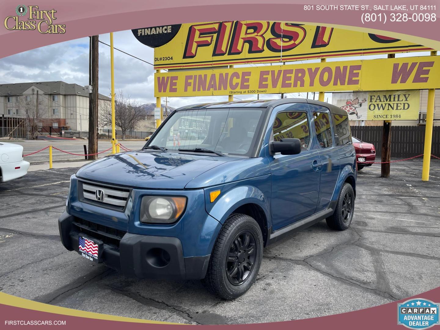 2008 Fiji Blue Pearl /Gray Cloth Honda Element EX 4WD AT (5J6YH28788L) with an 2.4L 4 Cyl. engine, Automatic transmission, located at 801 South State Street, Salt Lake City, UT, 84111, (801) 328-0098, 40.751953, -111.888206 - Clean hard to find AWD Honda Element Clean title! Tires are in good condition, great gas mileage commuter car. Vehicle Features:Awd, automatic, 2.4 liter 4 cylinder, power windows, power locks, fold away seats, plastic flooring, AM/FM/CD, rear moon roof, keyless entry, alloy wheels, cloth seats - Photo#0