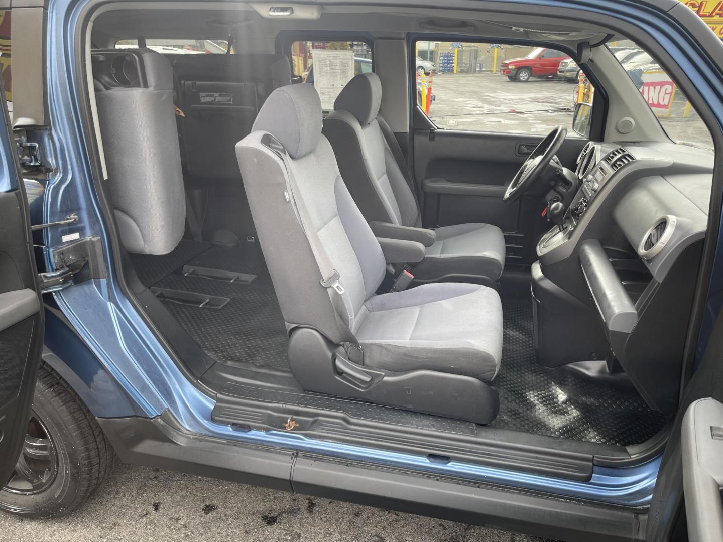 2008 Fiji Blue Pearl /Gray Cloth Honda Element EX 4WD AT (5J6YH28788L) with an 2.4L 4 Cyl. engine, Automatic transmission, located at 801 South State Street, Salt Lake City, UT, 84111, (801) 328-0098, 40.751953, -111.888206 - Clean hard to find AWD Honda Element Clean title! Tires are in good condition, great gas mileage commuter car. Vehicle Features:Awd, automatic, 2.4 liter 4 cylinder, power windows, power locks, fold away seats, plastic flooring, AM/FM/CD, rear moon roof, keyless entry, alloy wheels, cloth seats - Photo#18
