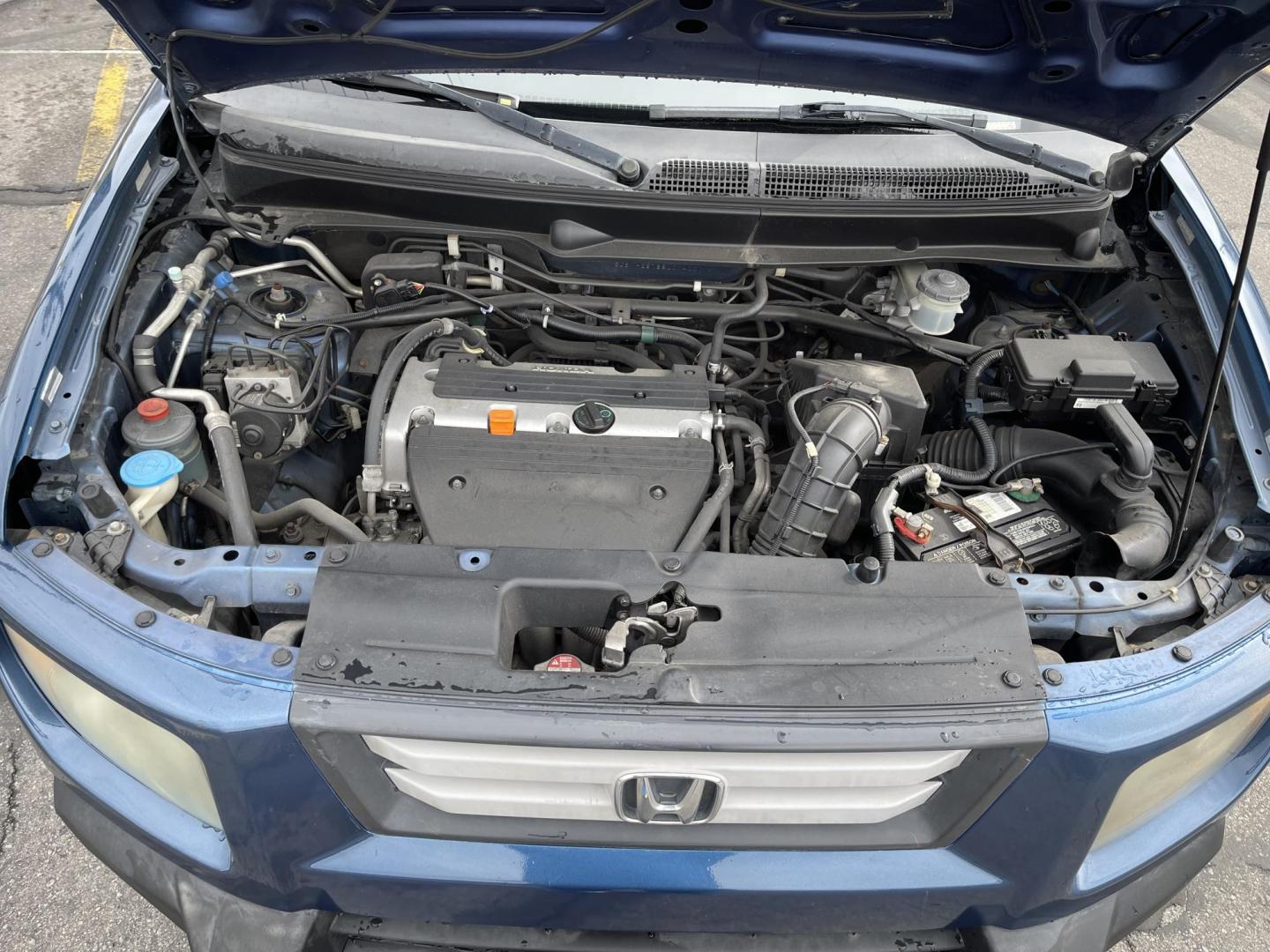 2008 Fiji Blue Pearl /Gray Cloth Honda Element EX 4WD AT (5J6YH28788L) with an 2.4L 4 Cyl. engine, Automatic transmission, located at 801 South State Street, Salt Lake City, UT, 84111, (801) 328-0098, 40.751953, -111.888206 - Clean hard to find AWD Honda Element Clean title! Tires are in good condition, great gas mileage commuter car. Vehicle Features:Awd, automatic, 2.4 liter 4 cylinder, power windows, power locks, fold away seats, plastic flooring, AM/FM/CD, rear moon roof, keyless entry, alloy wheels, cloth seats - Photo#21