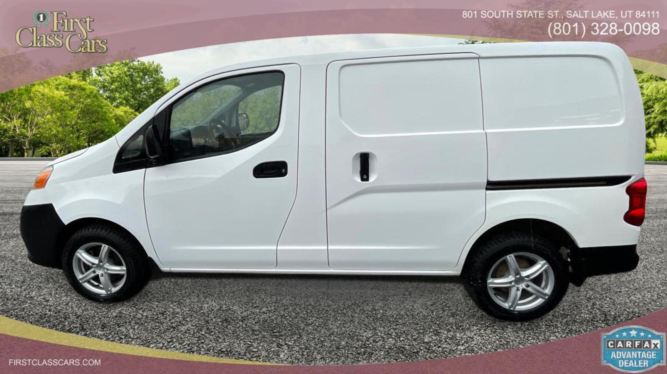 2018 Artic White /Gray Nissan NV200 NV 200 S (3N6CM0KN5JK) with an 4 Cylinder 2.0L engine, AUTOMATIC transmission, located at 801 South State Street, Salt Lake City, UT, 84111, (801) 328-0098, 40.751953, -111.888206 - Perfect cargo van to start a business or maintain an existing business! FREE CAR FAX AND FREE AUTO CHECK on EVERY CAR know the car before you buy only at First Class Cars.Our service department is OPEN DAILY to help with any of your service needs. Please call for immediate appointment! Features:- - Photo #6