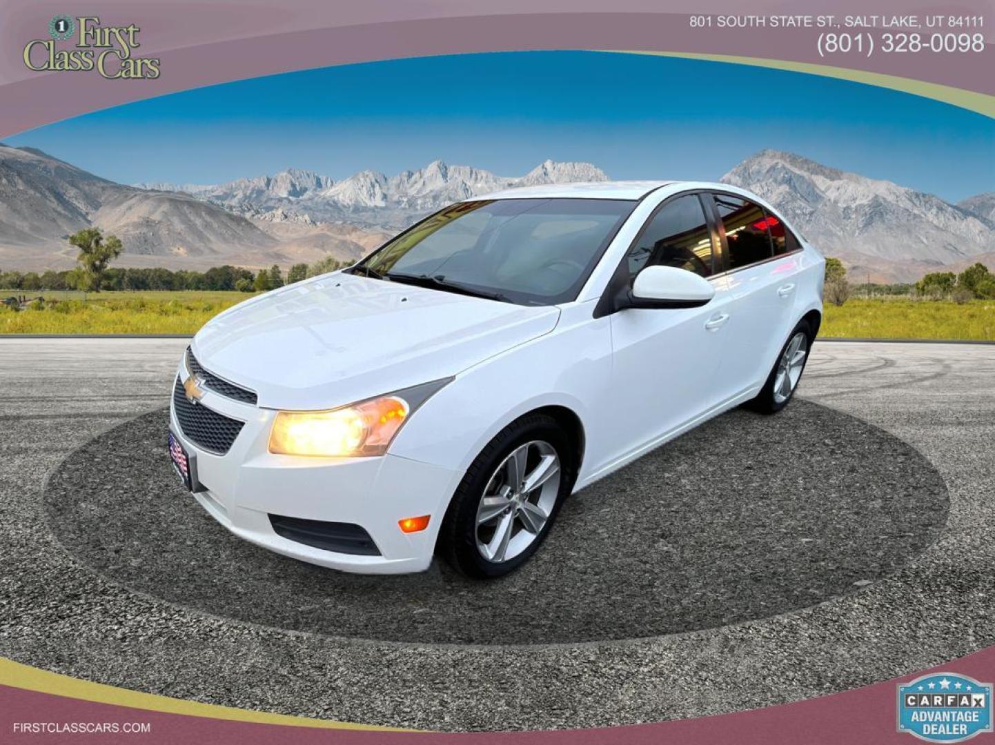 2013 Artic White /TAN Chevrolet Cruze LT (1G1PE5SB6D7) with an 1.4L 4 CYLINDER engine, AUTOMATIC transmission, located at 801 South State Street, Salt Lake City, UT, 84111, (801) 328-0098, 40.751953, -111.888206 - Experience true performance & comfort with this 2013 used Chevrolet Cruze. Outstanding fuel efficiency, seamless connectivity, and sophisticated style - all at an affordable price. Spend less, drive more, and live life to the fullest! Features:ABS Brakes, AM/FM Stereo, Air Conditioning, Alloy Wheel - Photo#0