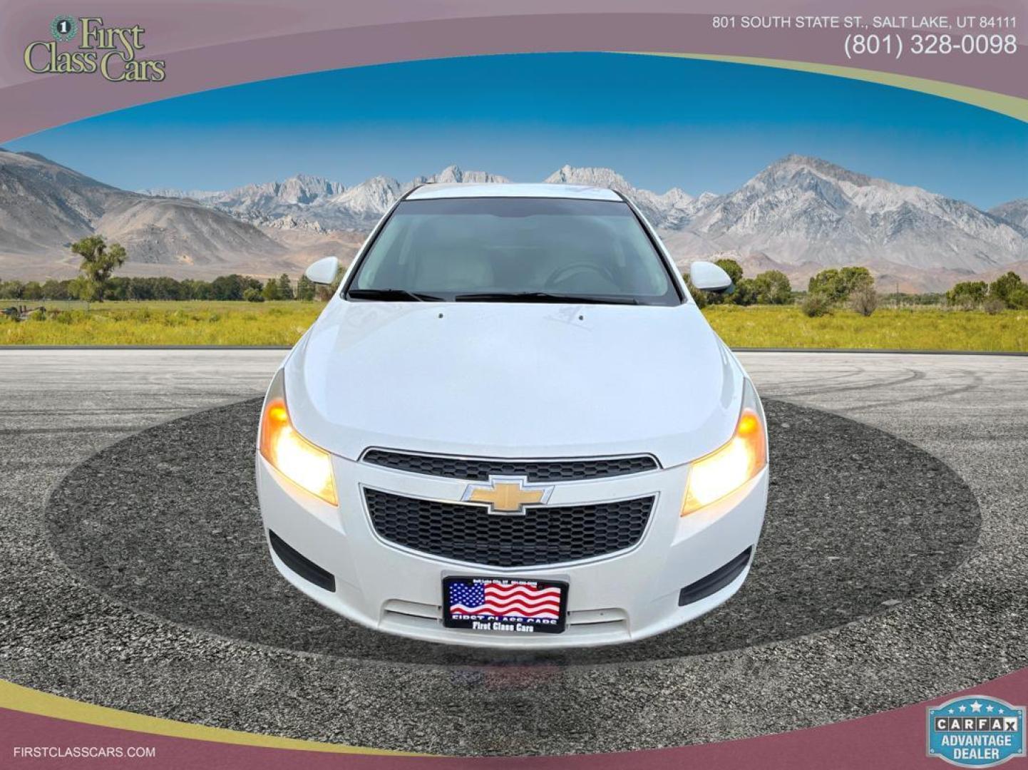 2013 Artic White /TAN Chevrolet Cruze LT (1G1PE5SB6D7) with an 1.4L 4 CYLINDER engine, AUTOMATIC transmission, located at 801 South State Street, Salt Lake City, UT, 84111, (801) 328-0098, 40.751953, -111.888206 - Experience true performance & comfort with this 2013 used Chevrolet Cruze. Outstanding fuel efficiency, seamless connectivity, and sophisticated style - all at an affordable price. Spend less, drive more, and live life to the fullest! Features:ABS Brakes, AM/FM Stereo, Air Conditioning, Alloy Wheel - Photo#1
