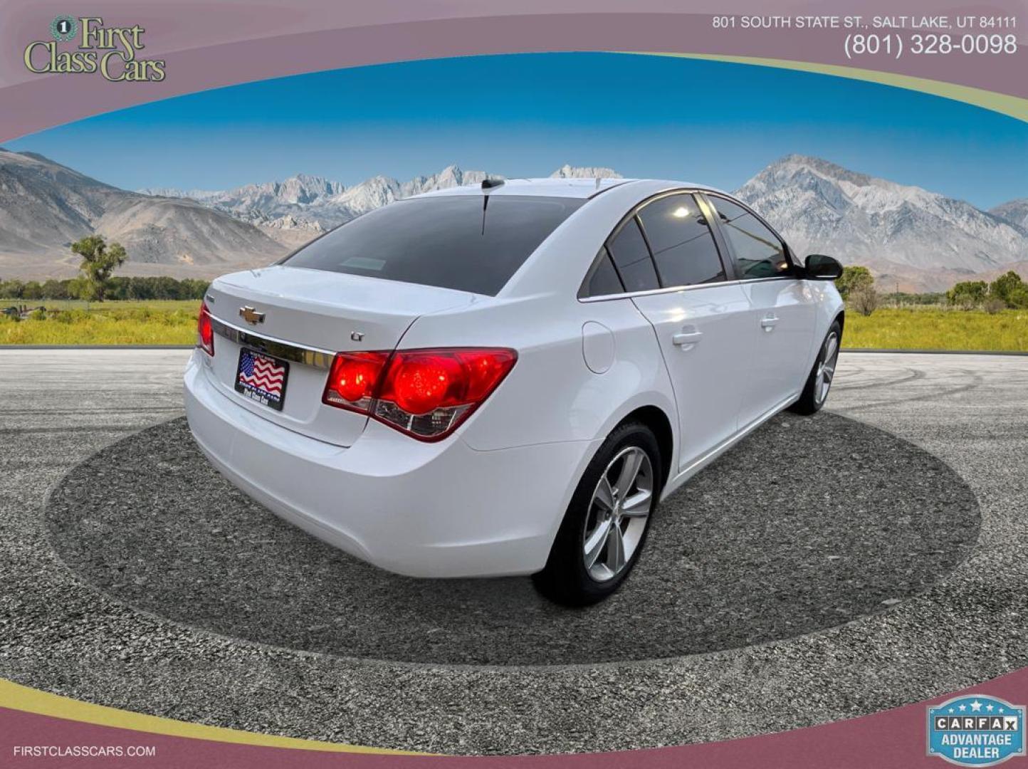 2013 Artic White /TAN Chevrolet Cruze LT (1G1PE5SB6D7) with an 1.4L 4 CYLINDER engine, AUTOMATIC transmission, located at 801 South State Street, Salt Lake City, UT, 84111, (801) 328-0098, 40.751953, -111.888206 - Experience true performance & comfort with this 2013 used Chevrolet Cruze. Outstanding fuel efficiency, seamless connectivity, and sophisticated style - all at an affordable price. Spend less, drive more, and live life to the fullest! Features:ABS Brakes, AM/FM Stereo, Air Conditioning, Alloy Wheel - Photo#3