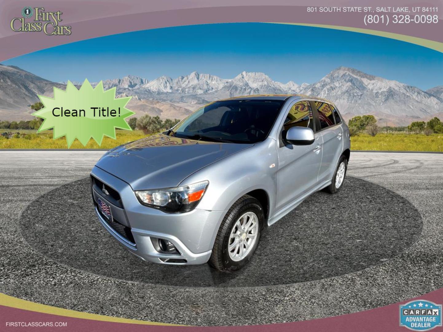 2012 Sunlight Silver Metallic /Black Mitsubishi Outlander Sport ES (JA4AP3AU6CZ) with an 4 Cylinder 2.0L engine, AUTOMATIC transmission, located at 801 South State Street, Salt Lake City, UT, 84111, (801) 328-0098, 40.751953, -111.888206 - Experience a perfect blend of style and power in this 2012 Mitsubishi Outlander Sport. Comes power-packed with smooth handling, comfortable interiors and unbeatable mileage. Grab this fantastic deal for a reliable, used vehicle before it's gone! Your exciting journey starts here. Features:ABS Brake - Photo#0