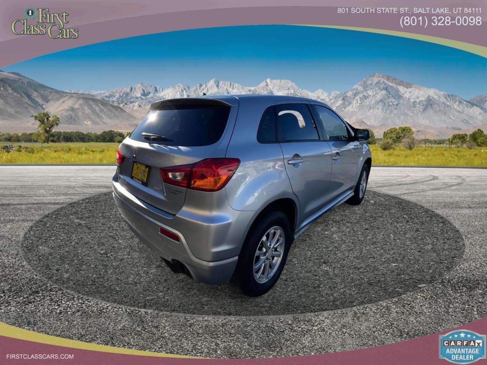 2012 Sunlight Silver Metallic /Black Mitsubishi Outlander Sport ES (JA4AP3AU6CZ) with an 4 Cylinder 2.0L engine, AUTOMATIC transmission, located at 801 South State Street, Salt Lake City, UT, 84111, (801) 328-0098, 40.751953, -111.888206 - Experience a perfect blend of style and power in this 2012 Mitsubishi Outlander Sport. Comes power-packed with smooth handling, comfortable interiors and unbeatable mileage. Grab this fantastic deal for a reliable, used vehicle before it's gone! Your exciting journey starts here. Features:ABS Bra - Photo #3