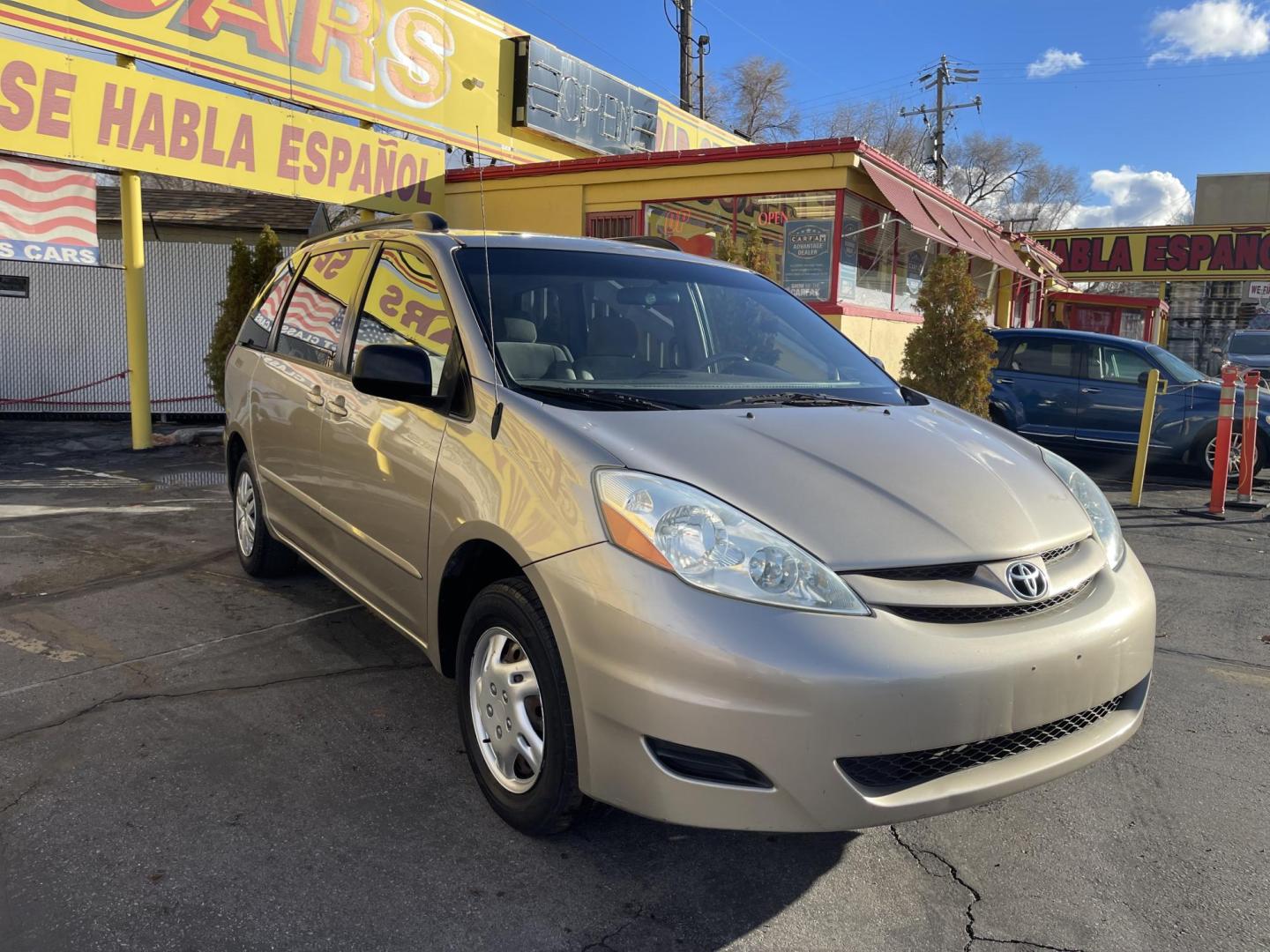 2006 Harvest Gold Metallic /TAN Toyota Sienna CE (5TDZA23C96S) with an 3.3 V6 engine, Automatic transmission, located at 801 South State Street, Salt Lake City, UT, 84111, (801) 328-0098, 40.751953, -111.888206 - 2006 Toyota Sienna *Branded Title* *Rebuilt/Restored* Features: Am/Fm/Cd, Automatic, 7 Passenger, Cloth Seats, 3.3 LITER V6 VVT-i, runs and drives good passes Utah state emissions testing requirements. * All advertised prices are just dollars above cost to make room for new inventory these are o - Photo#3