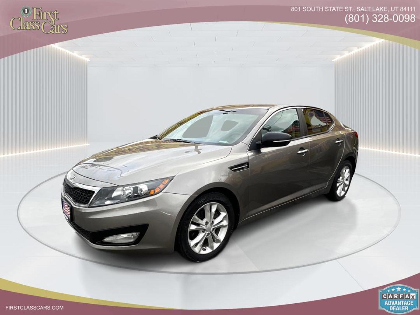 2013 Sterling Gray Metallic /Gray Kia Optima LX (5XXGM4A70DG) with an 2.4 Liter 4 Cylinder engine, AUTOMATIC transmission, located at 801 South State Street, Salt Lake City, UT, 84111, (801) 328-0098, 40.751953, -111.888206 - Discover the thrill of driving with our 2013 Kia Optima! It offers excellent performance, sleek design, and smart tech features. Experience the comfort of its well-appointed cabin. Perfect for those seeking high quality on a budget! Trust us, value never goes out of style! Features: Alloy Wheels, - Photo#0