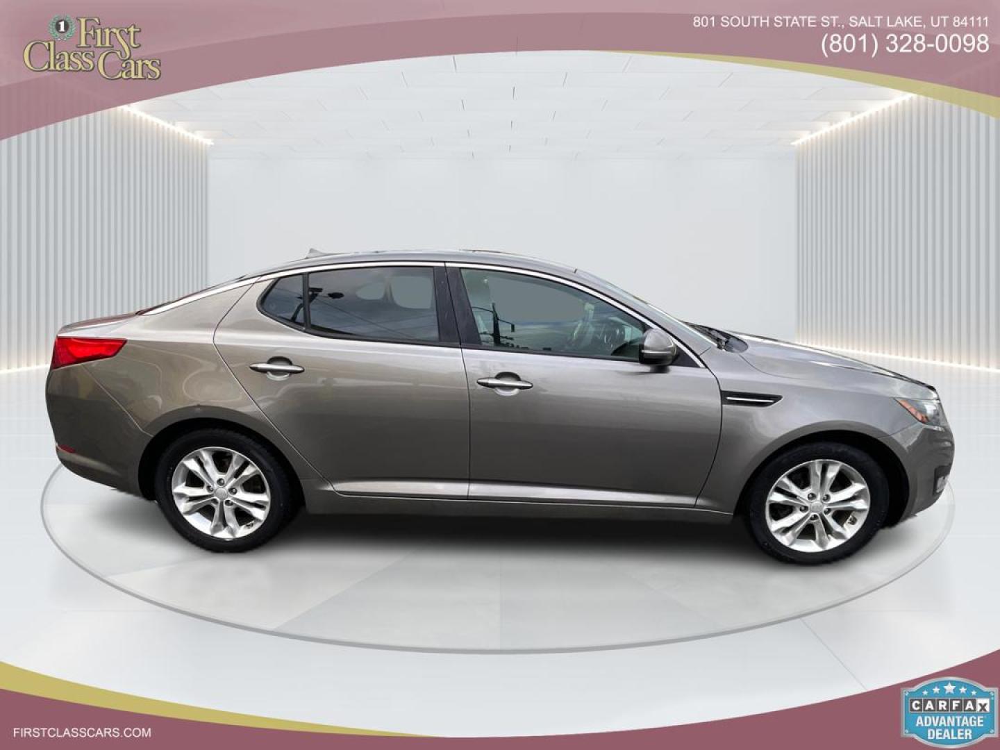 2013 Sterling Gray Metallic /Gray Kia Optima LX (5XXGM4A70DG) with an 2.4 Liter 4 Cylinder engine, AUTOMATIC transmission, located at 801 South State Street, Salt Lake City, UT, 84111, (801) 328-0098, 40.751953, -111.888206 - Discover the thrill of driving with our 2013 Kia Optima! It offers excellent performance, sleek design, and smart tech features. Experience the comfort of its well-appointed cabin. Perfect for those seeking high quality on a budget! Trust us, value never goes out of style! Features: Alloy Wheels, - Photo#2