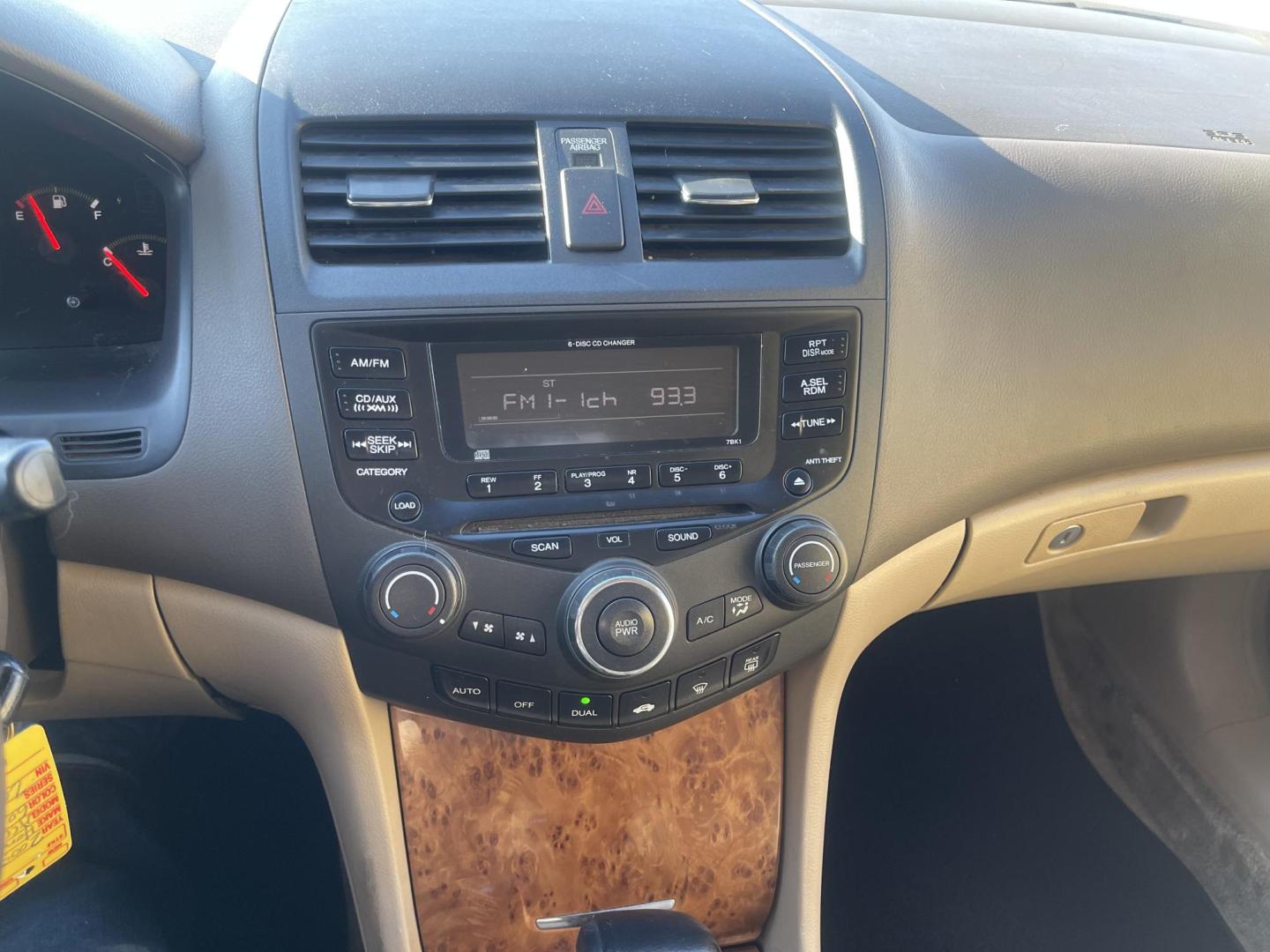 2005 Naples Gold Metallic /Tan Honda Accord EX (1HGCM66585A) with an 3.0Liter V6 engine, Automatic transmission, located at 801 South State Street, Salt Lake City, UT, 84111, (801) 328-0098, 40.751953, -111.888206 - Features: Alloy Wheels, Satellite Radio Ready, Front Seat Heaters, Sunroof(s), Leather Seats, ABS Brakes, CD Audio, Power Mirrors, Rear Spoiler, AM/FM Stereo, Cruise Control, Power Seat(s), Side Airbags, Air Conditioning, Overhead Airbags,	Power Windows, Traction Control, Automatic Transmission, Po - Photo#16