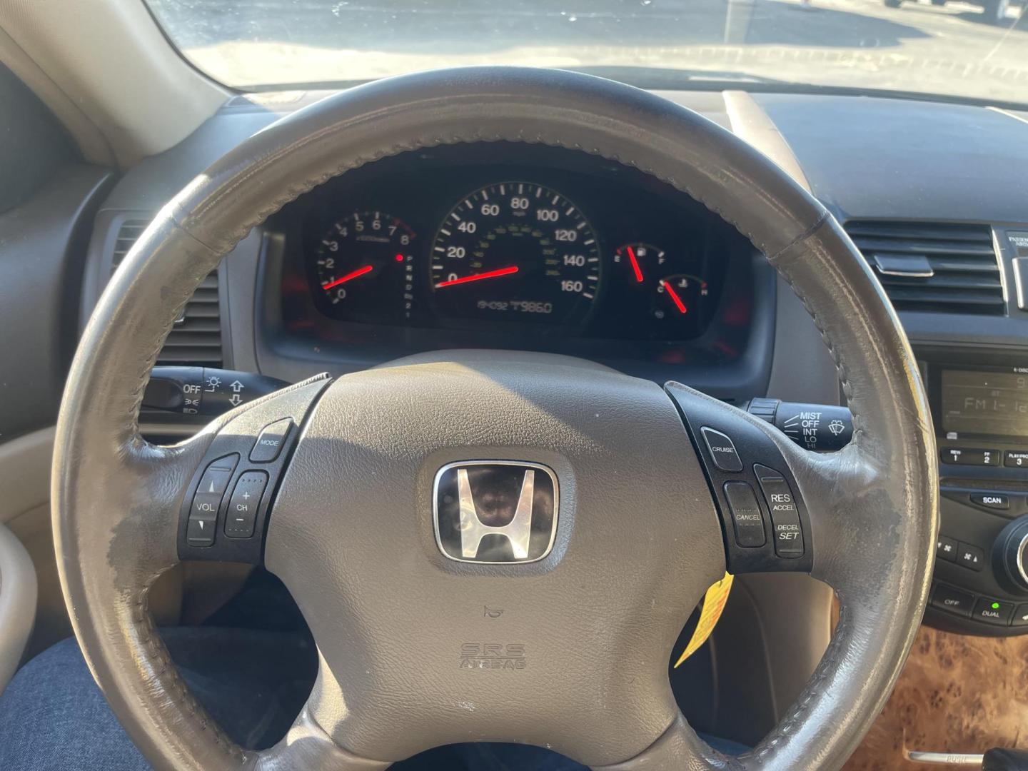 2005 Naples Gold Metallic /Tan Honda Accord EX (1HGCM66585A) with an 3.0Liter V6 engine, Automatic transmission, located at 801 South State Street, Salt Lake City, UT, 84111, (801) 328-0098, 40.751953, -111.888206 - Features: Alloy Wheels, Satellite Radio Ready, Front Seat Heaters, Sunroof(s), Leather Seats, ABS Brakes, CD Audio, Power Mirrors, Rear Spoiler, AM/FM Stereo, Cruise Control, Power Seat(s), Side Airbags, Air Conditioning, Overhead Airbags,	Power Windows, Traction Control, Automatic Transmission, Po - Photo#18
